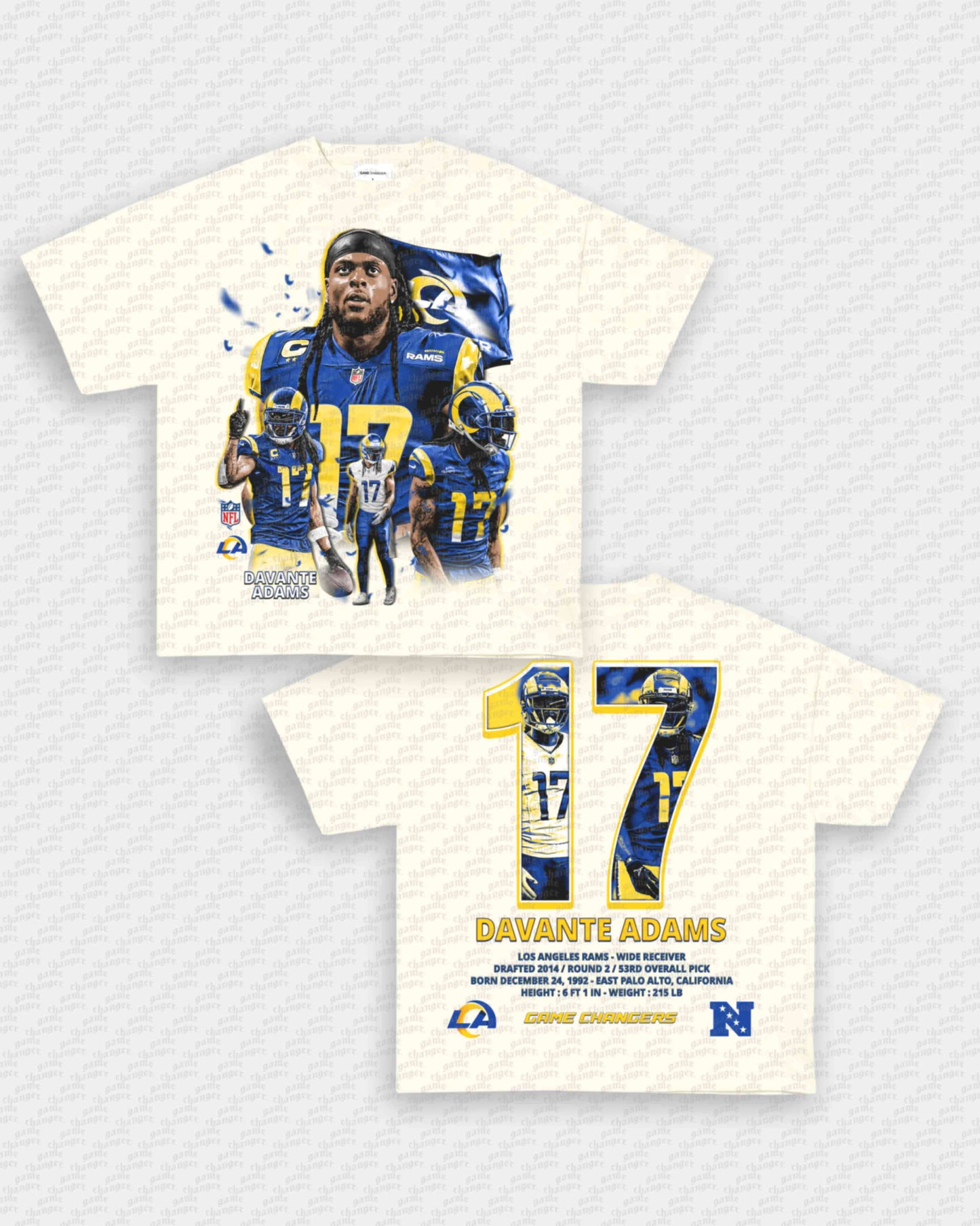 DAVANTE ADAMS - RAMS TEE - [DS]