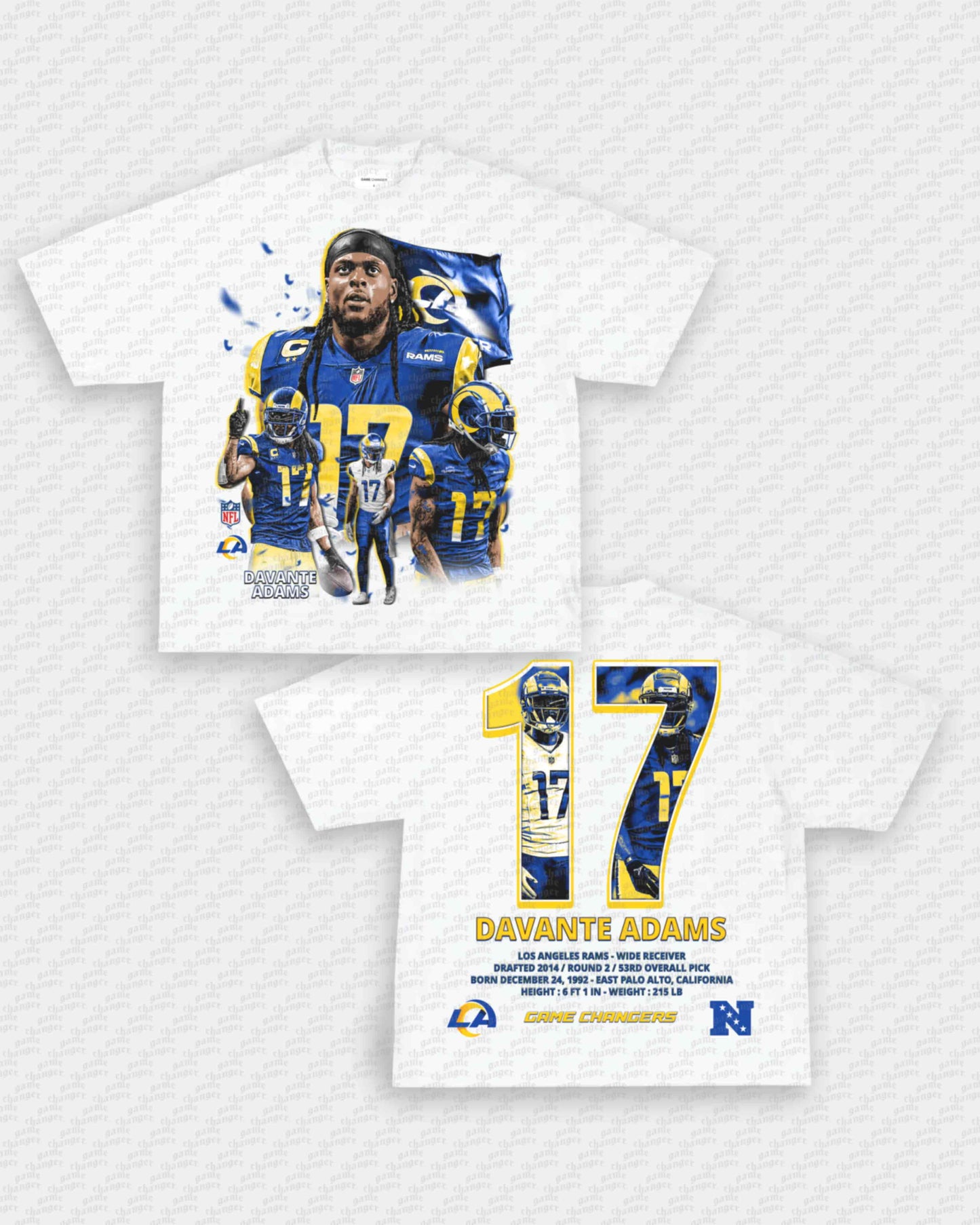 DAVANTE ADAMS - RAMS TEE - [DS]