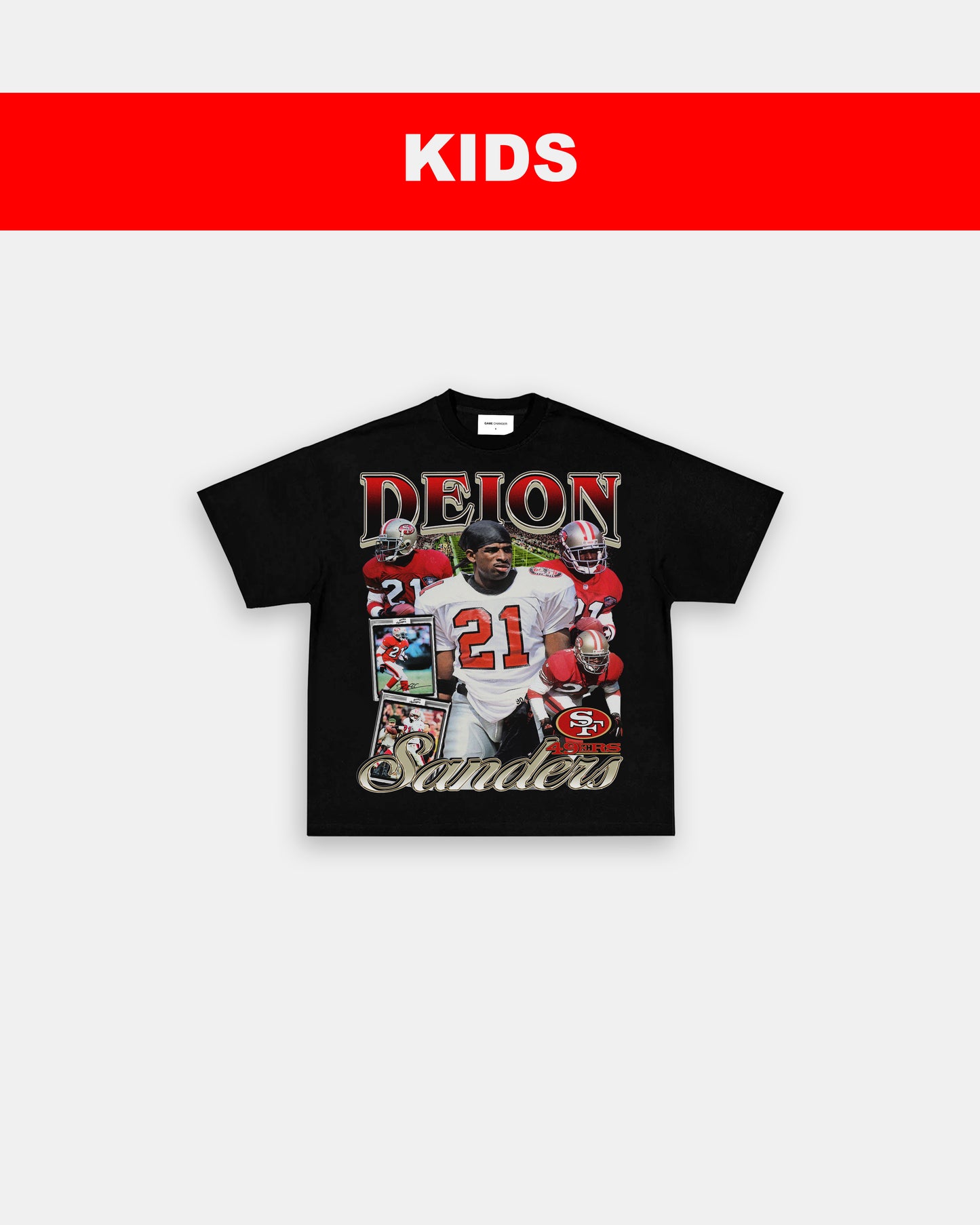 DEION SANDERS 49ERS - KIDS TEE