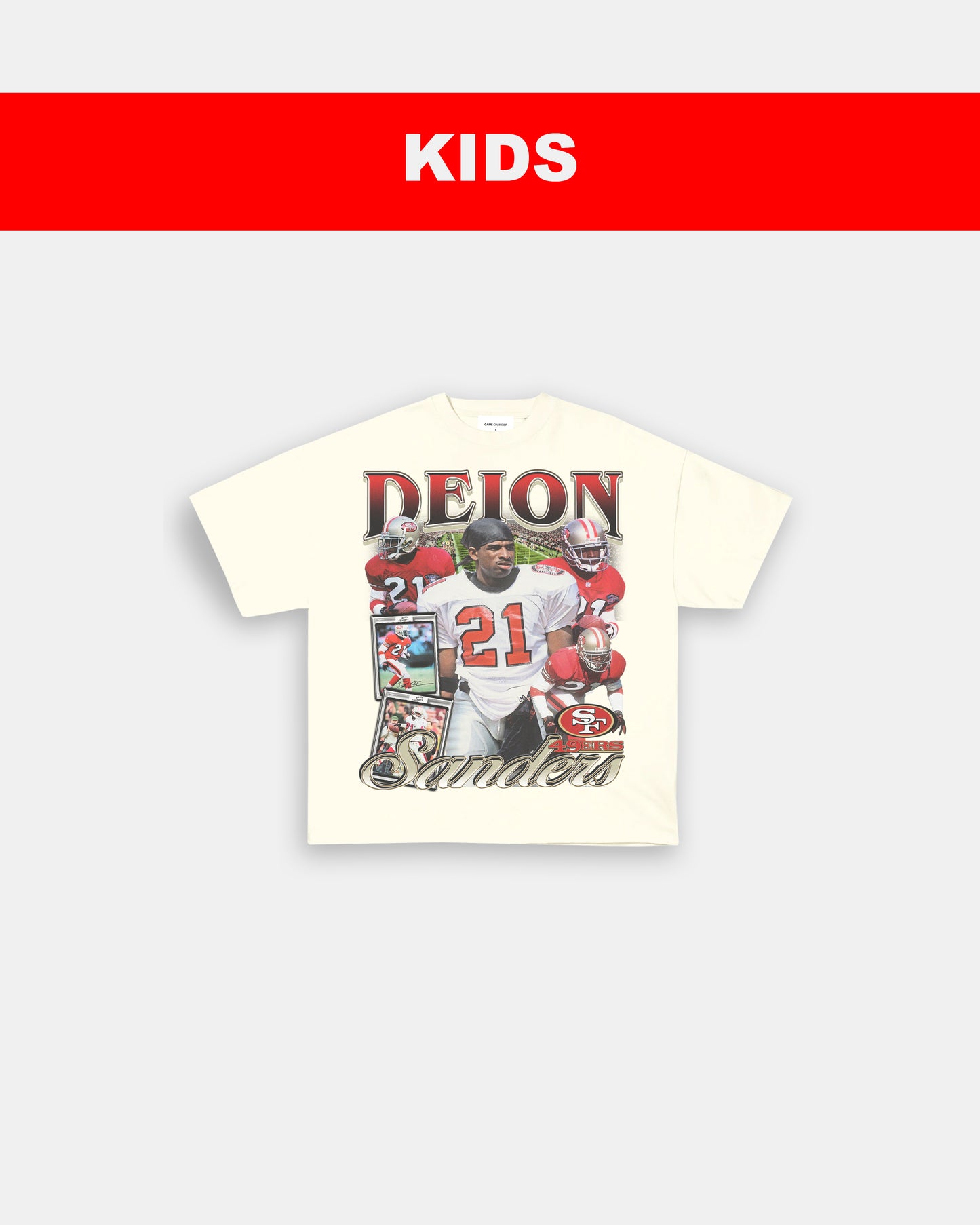 DEION SANDERS 49ERS - KIDS TEE