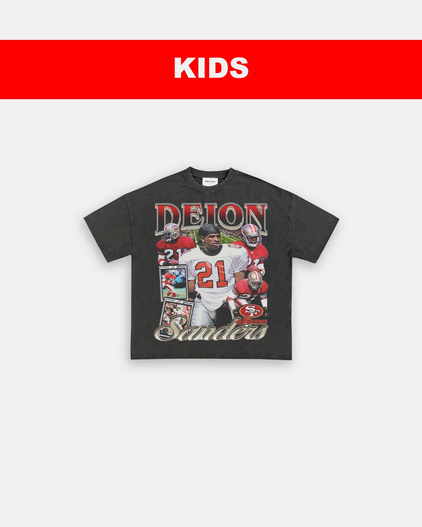 DEION SANDERS 49ERS - KIDS TEE