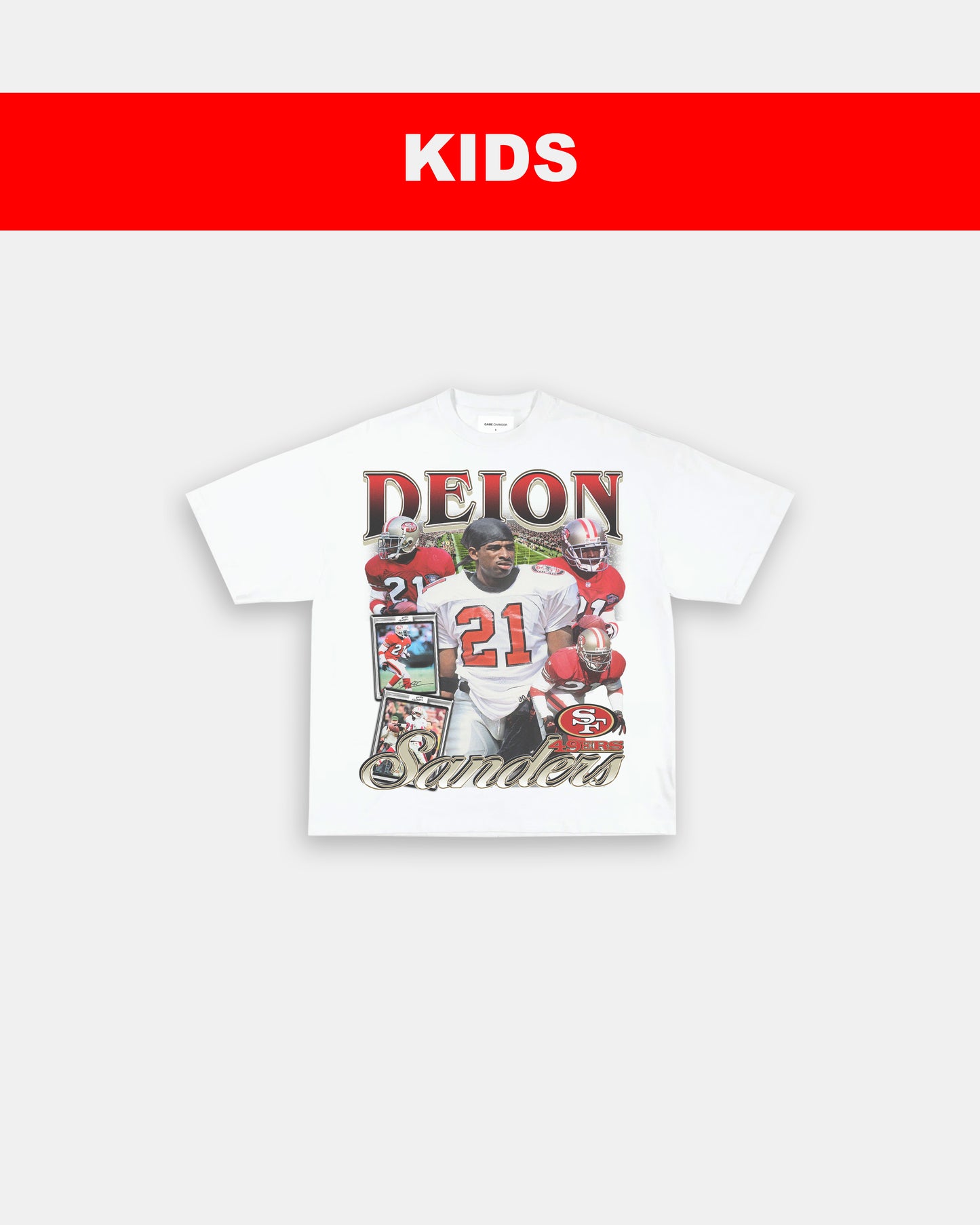 DEION SANDERS 49ERS - KIDS TEE