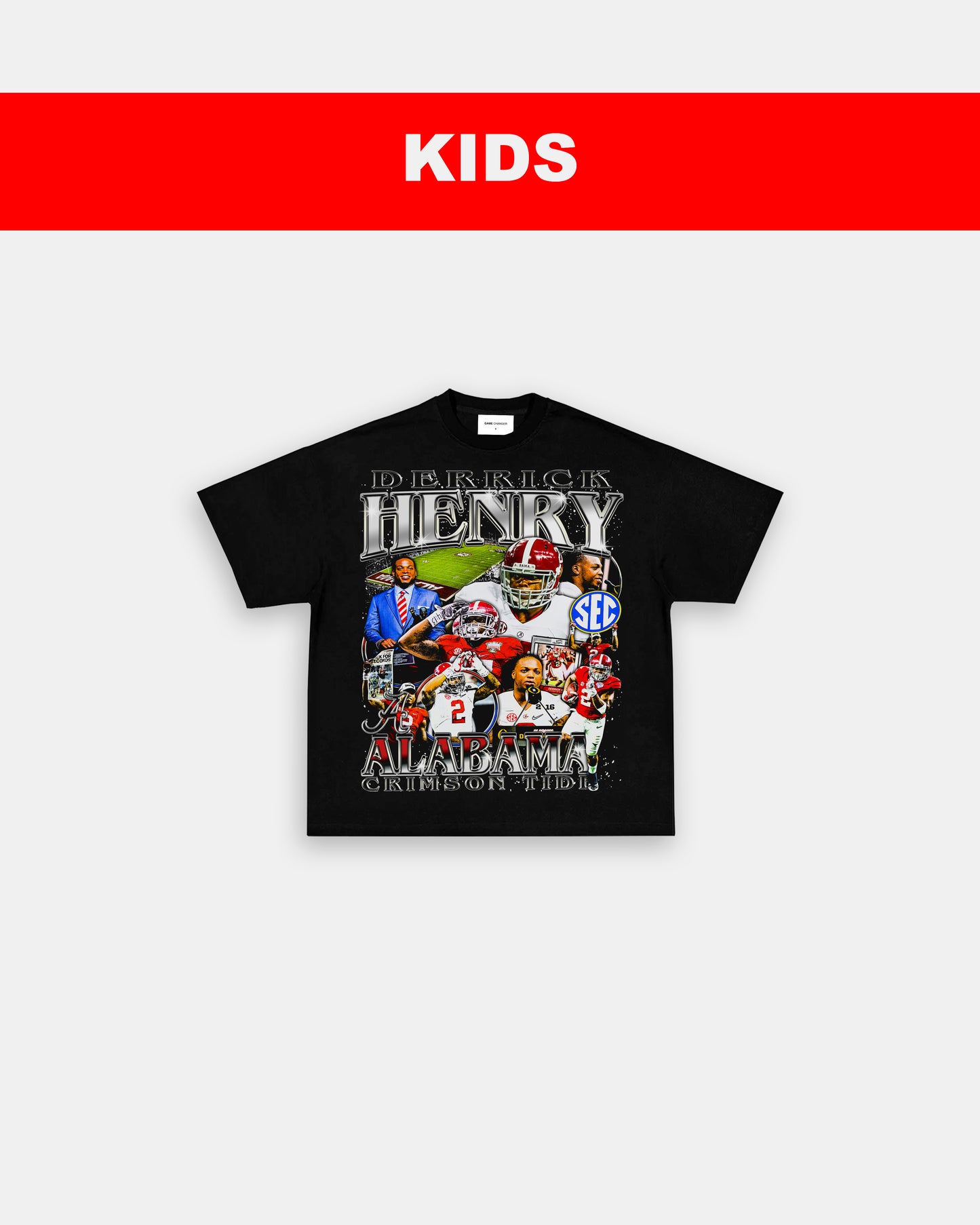 DERRICK HENRY - ALABAMA - KIDS TEE