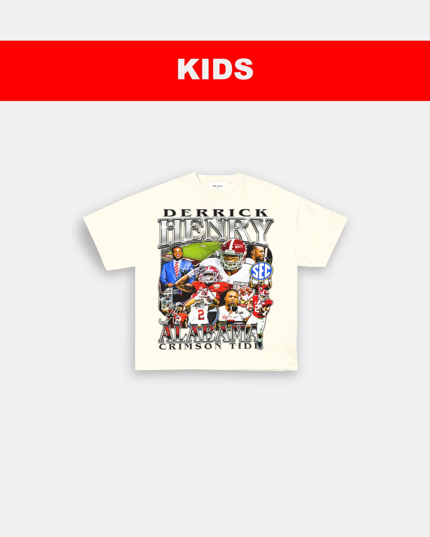 DERRICK HENRY - ALABAMA - KIDS TEE