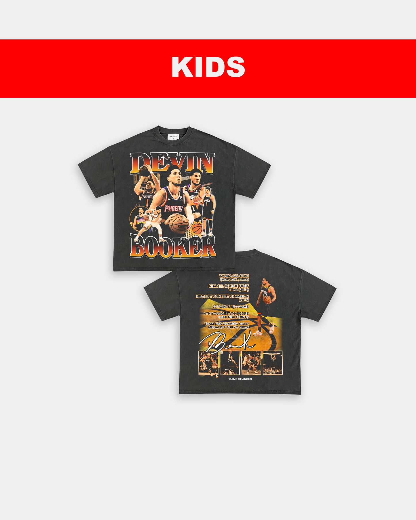DEVIN BOOKER 2 - KIDS TEE - [DS]