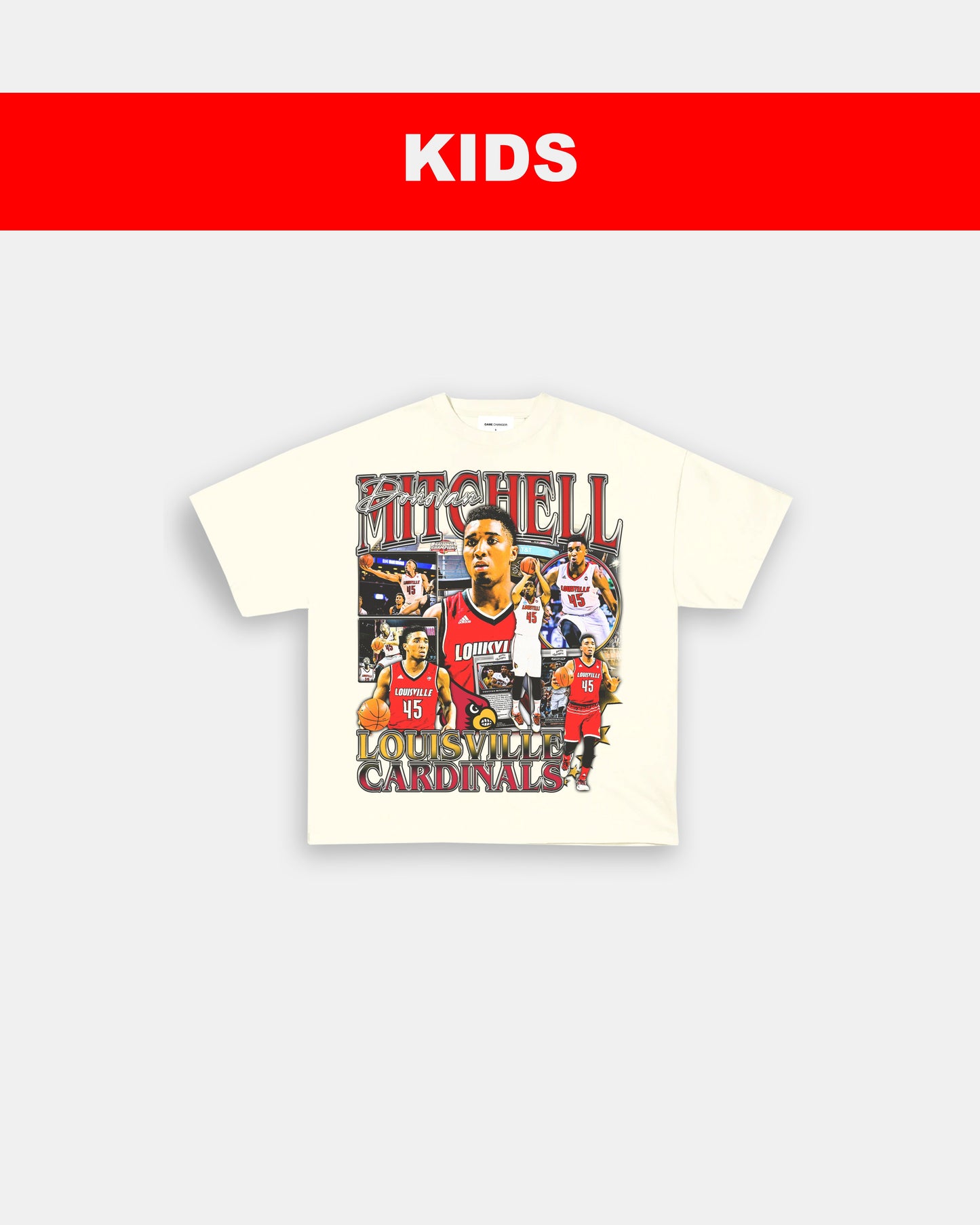 DONOVAN MITCHELL - LOUISVILLE - KIDS TEE