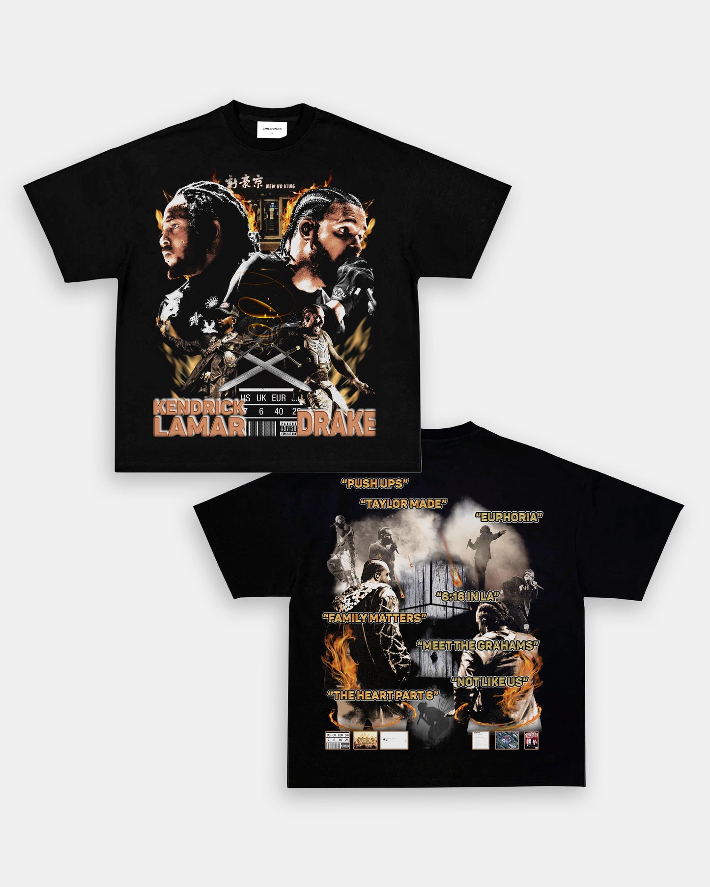 DRAKE VS KDOT V5 TEE - [DS]