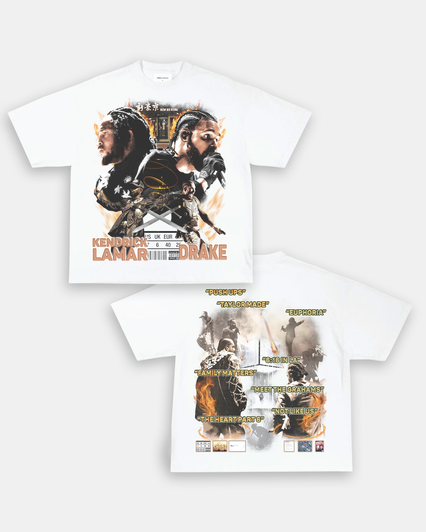 DRAKE VS KDOT V5 TEE - [DS]