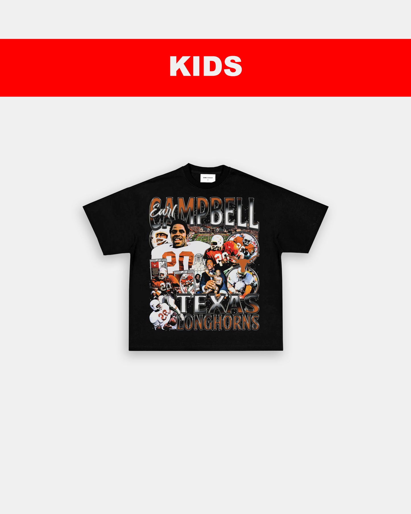 EARL CAMPBELL - KIDS TEE