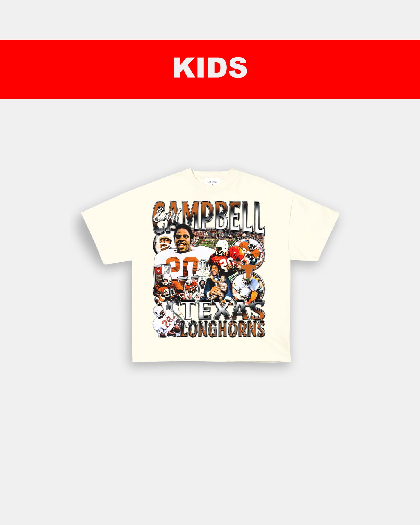 EARL CAMPBELL - KIDS TEE