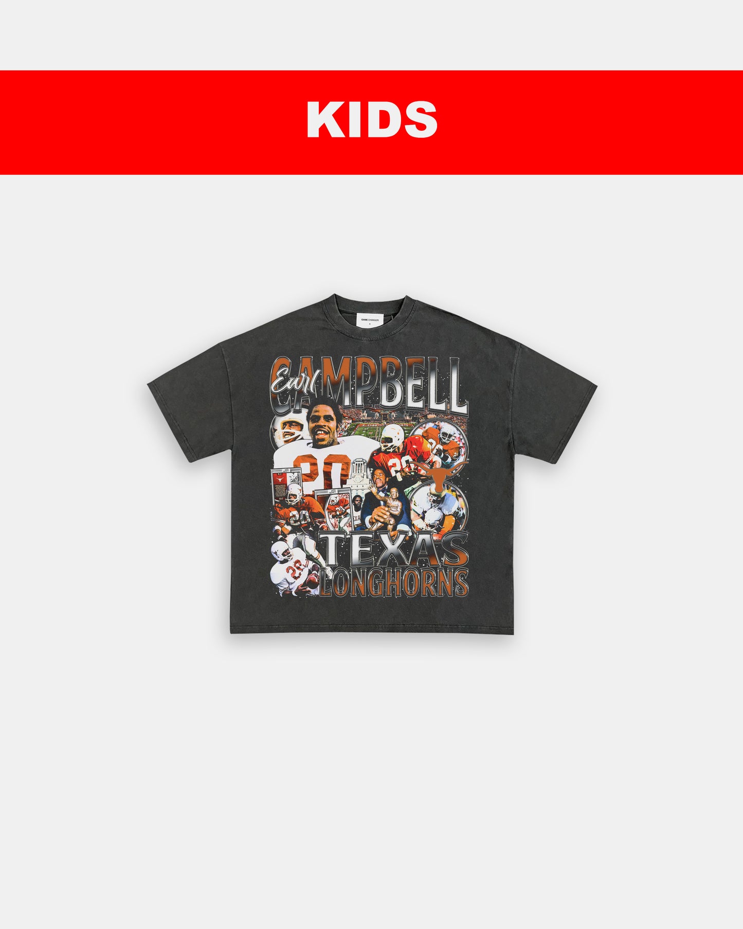 EARL CAMPBELL - KIDS TEE