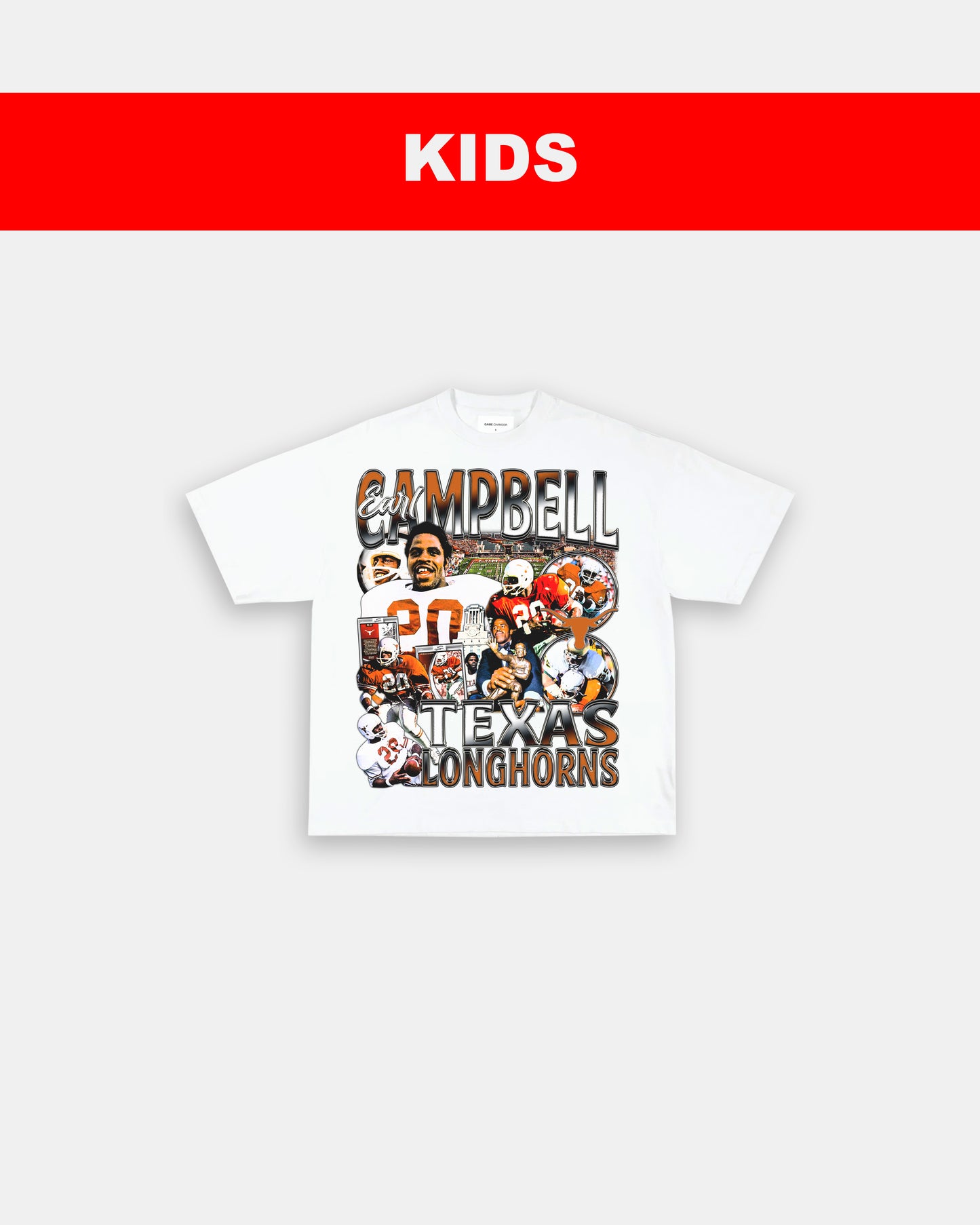 EARL CAMPBELL - KIDS TEE