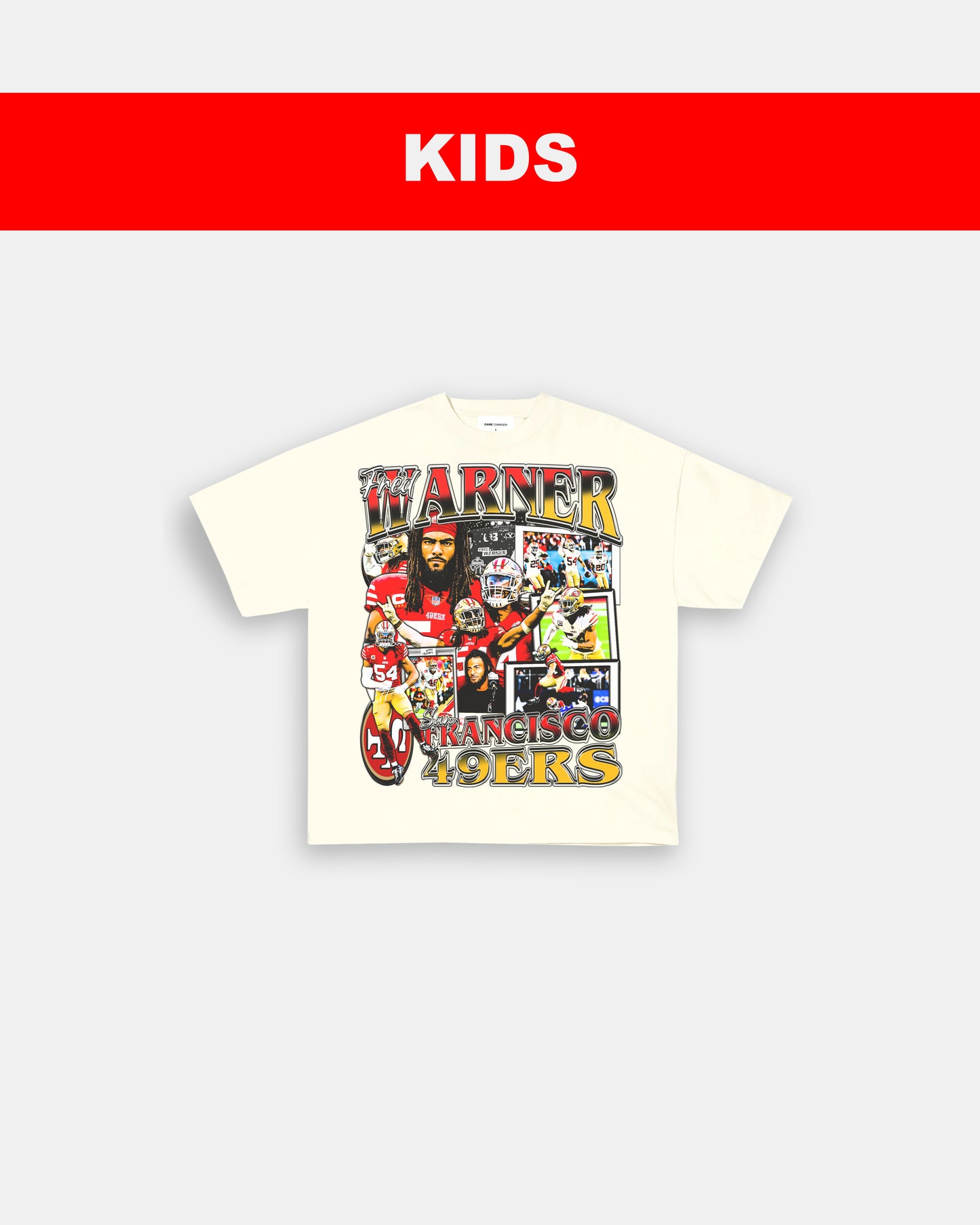 FRED WARNER - KIDS TEE