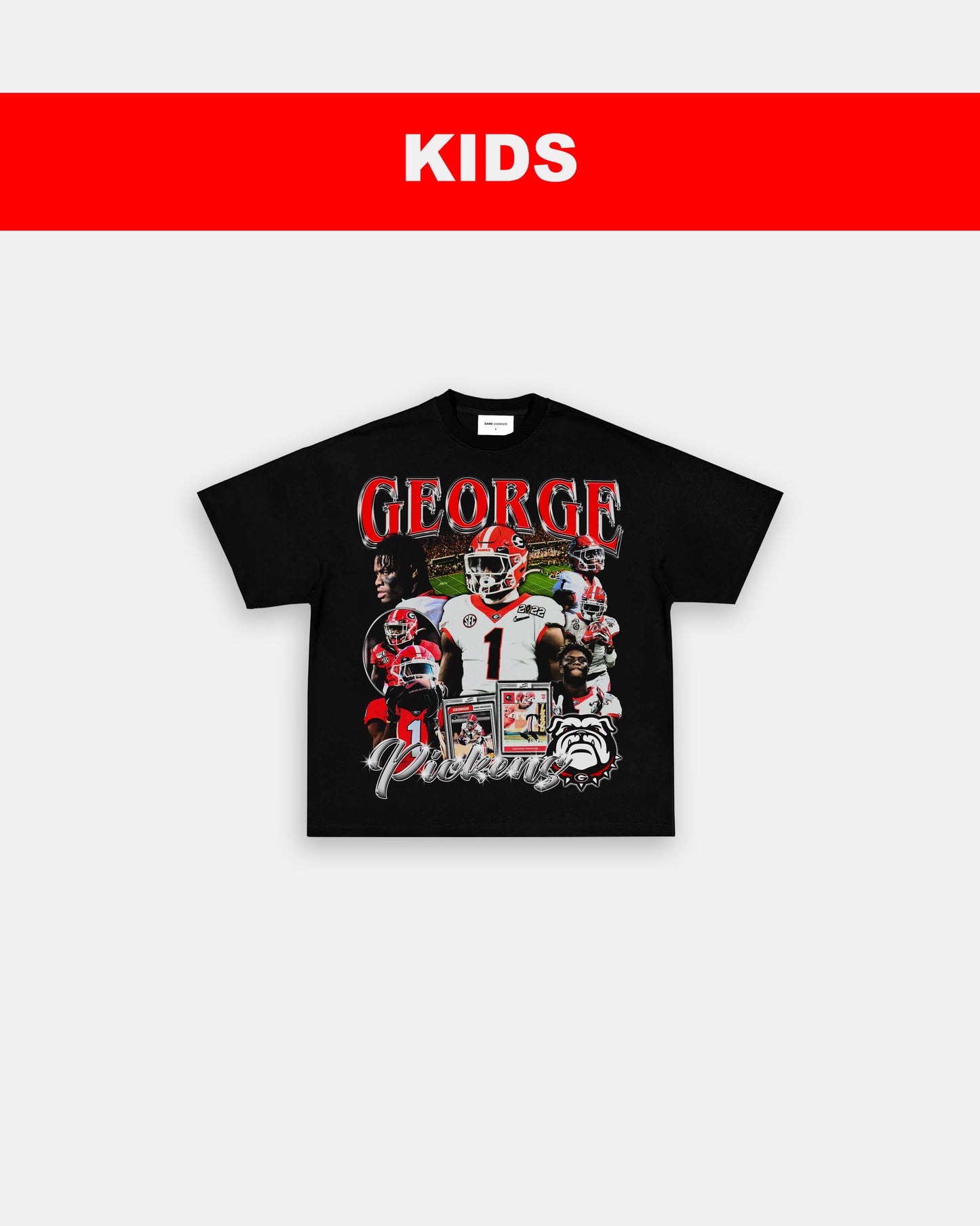 GEORGE PICKENS - UGA - KIDS TEE