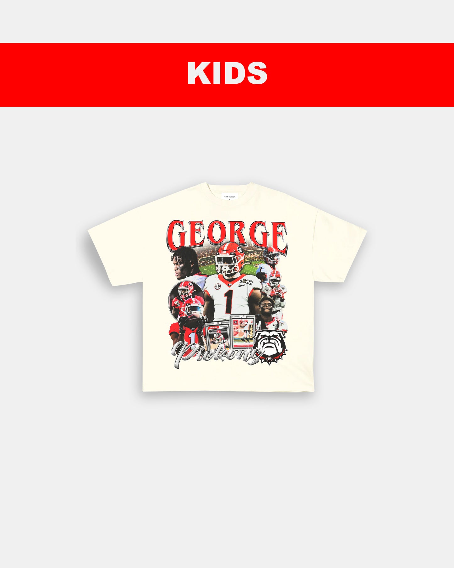 GEORGE PICKENS - UGA - KIDS TEE