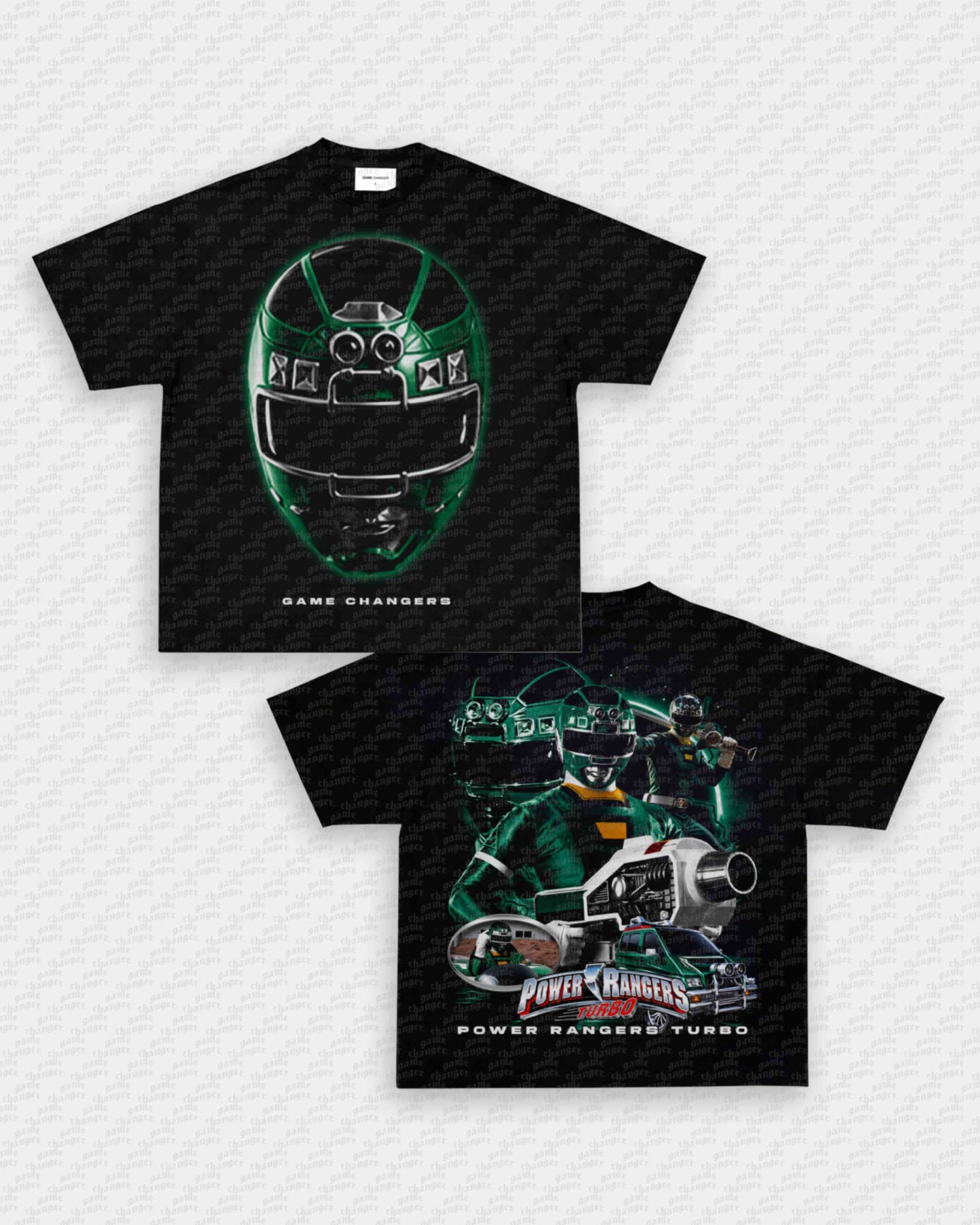 GREEN TURBO RANGER TEE - [DS]
