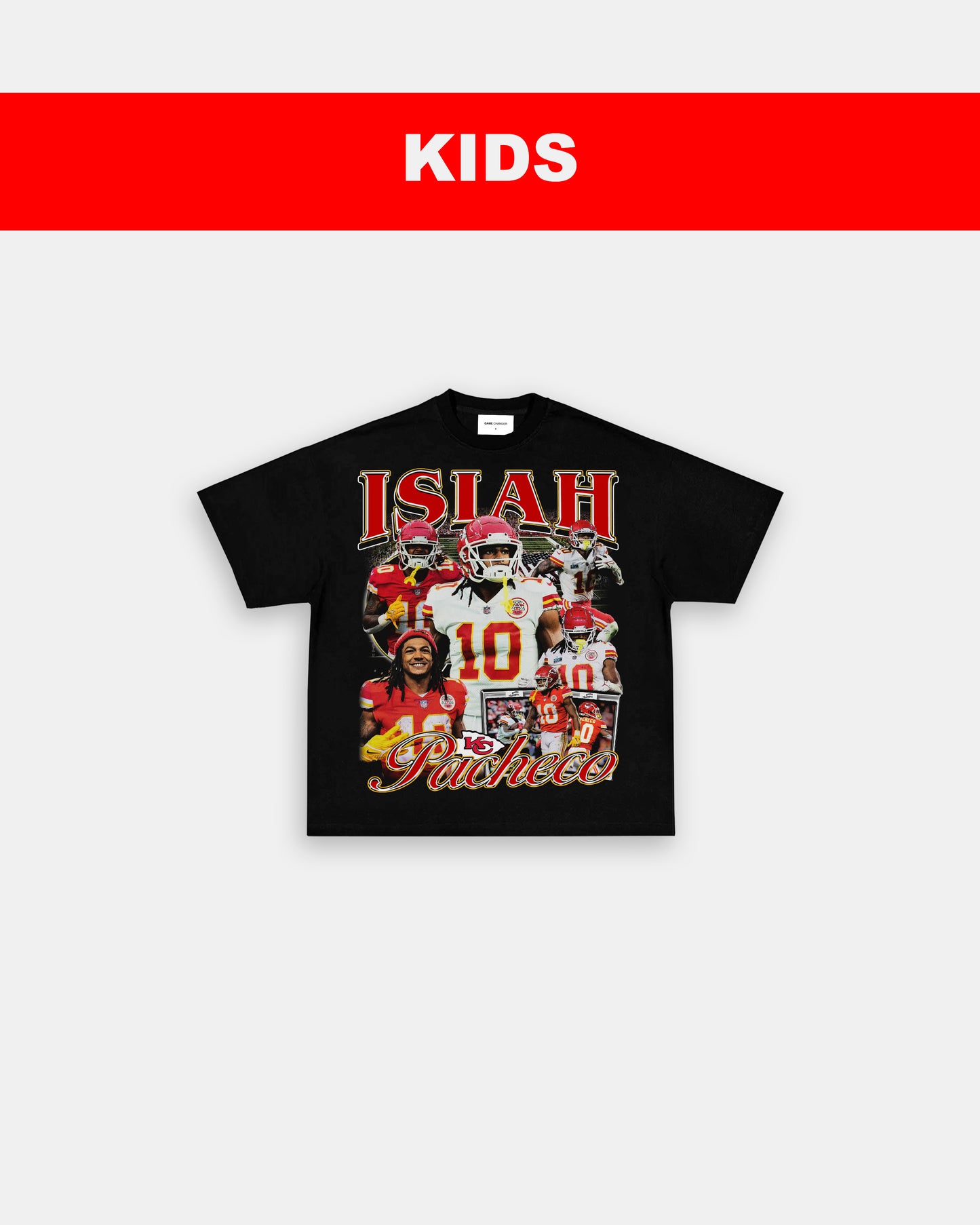 ISIAH PACHECO - KIDS TEE