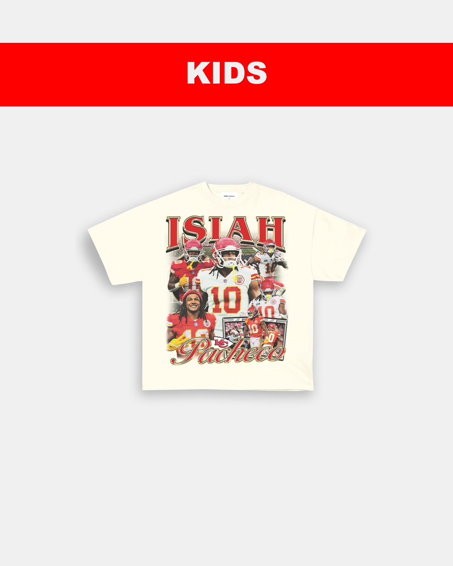 ISIAH PACHECO - KIDS TEE