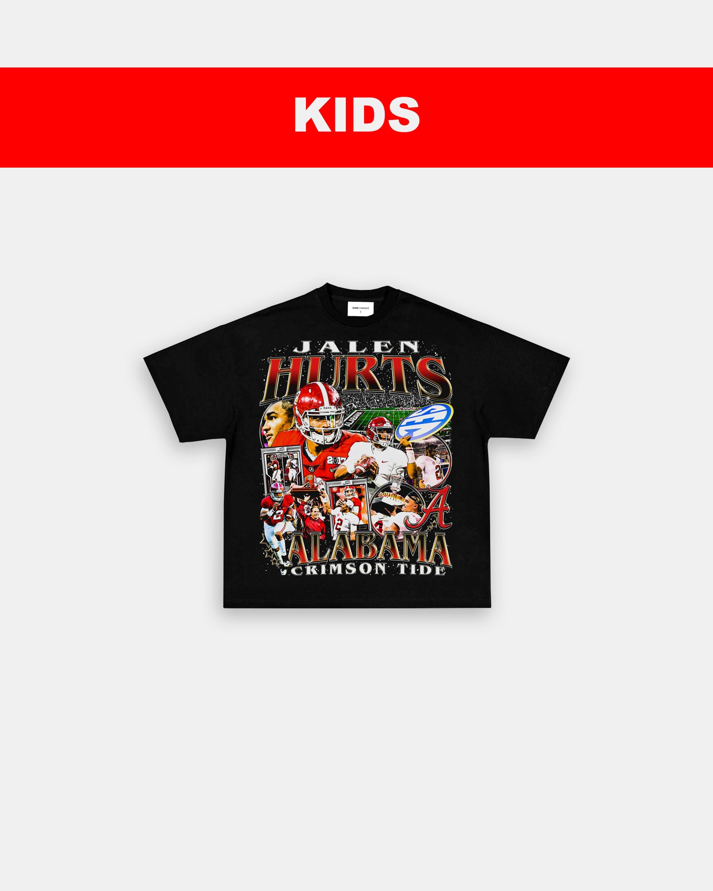 JALEN HURTS - ALABAMA - KIDS TEE