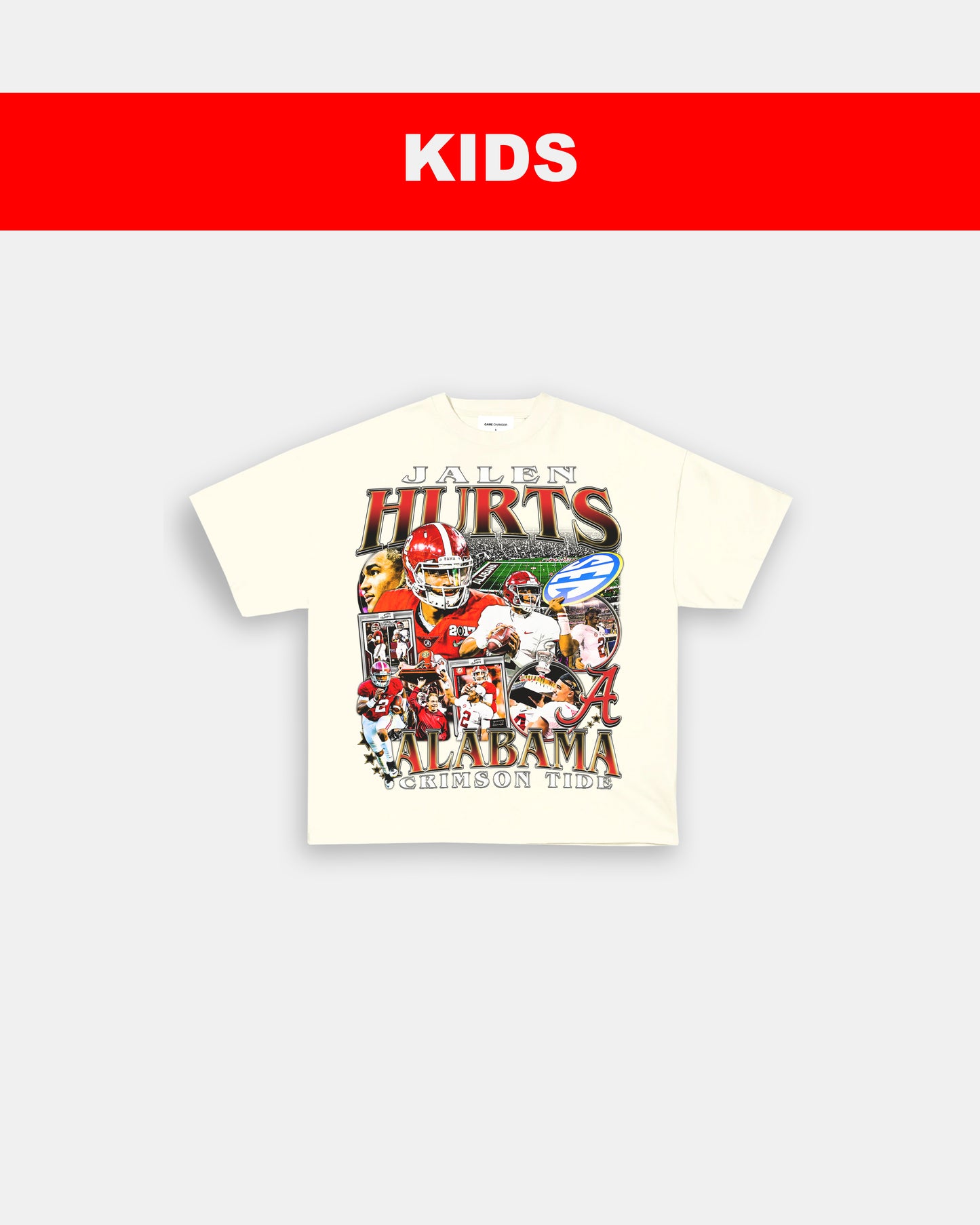 JALEN HURTS - ALABAMA - KIDS TEE