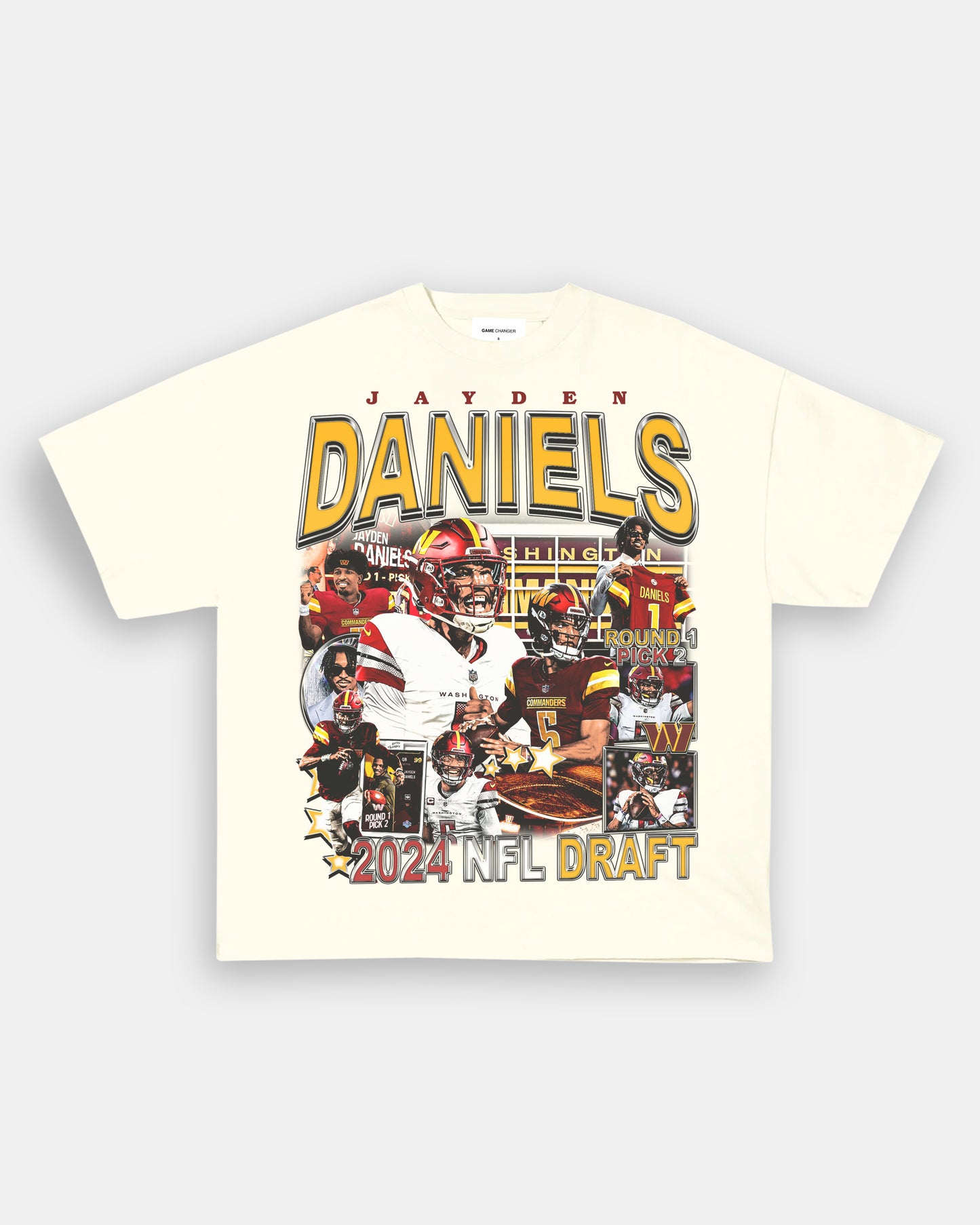 JAYDEN DANIELS - COMMANDERS TEE