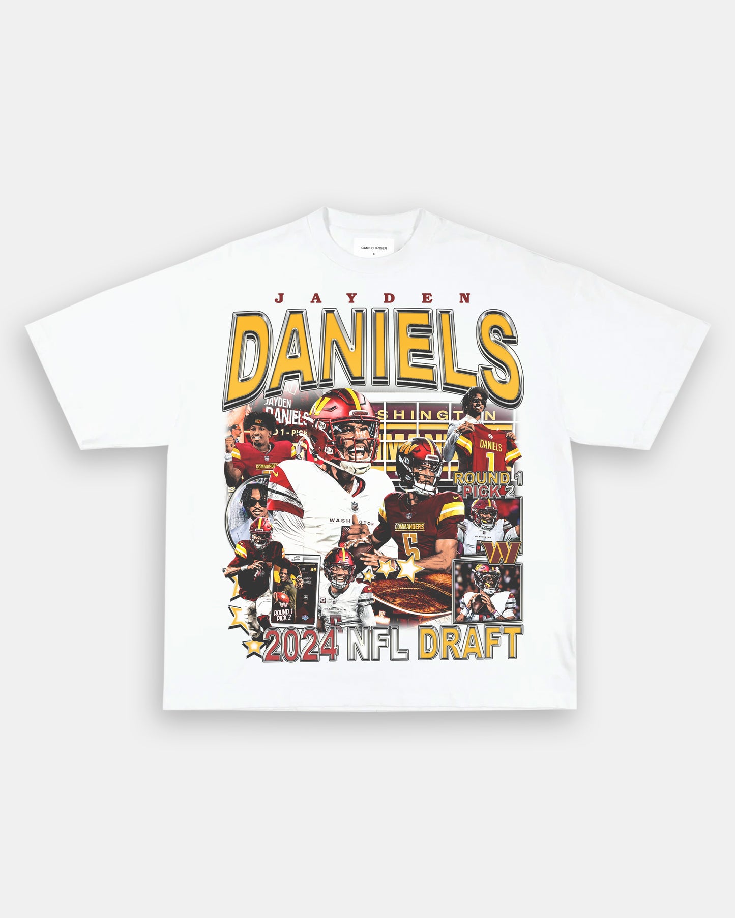 JAYDEN DANIELS - COMMANDERS TEE