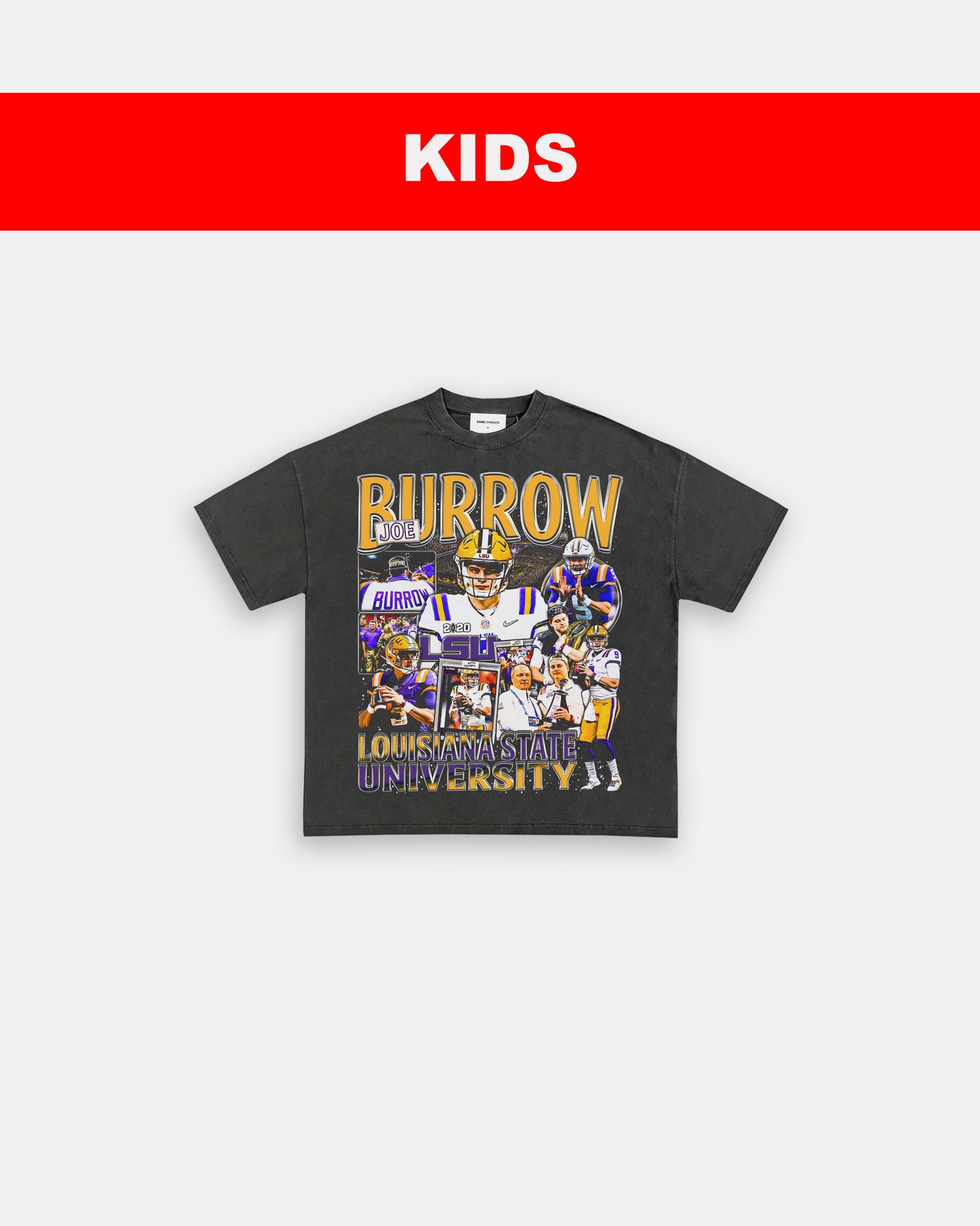 JOE BURROW - LSU - KIDS TEE