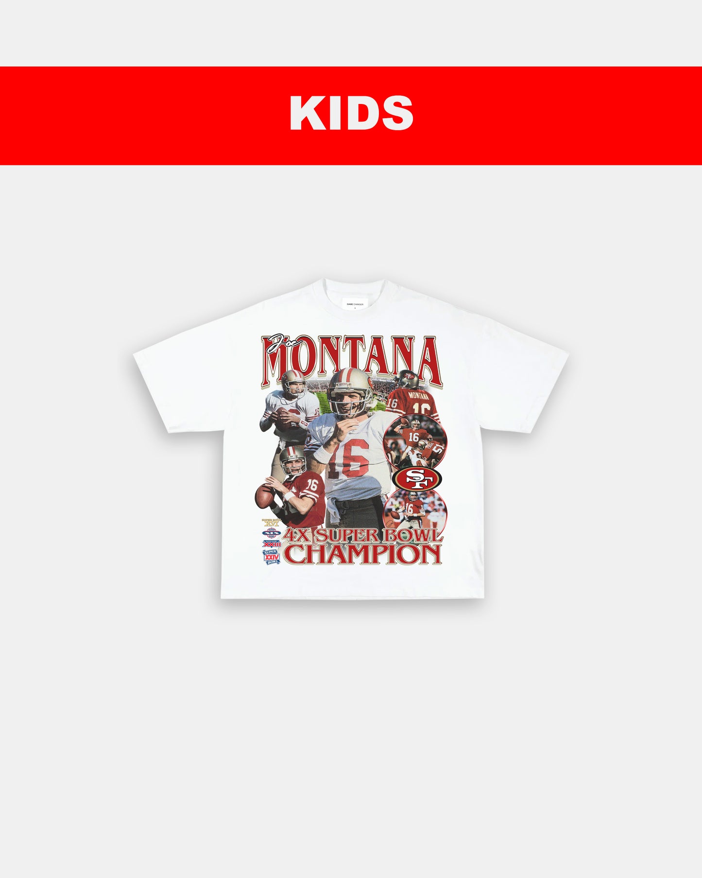 JOE MONTANA - KIDS TEE