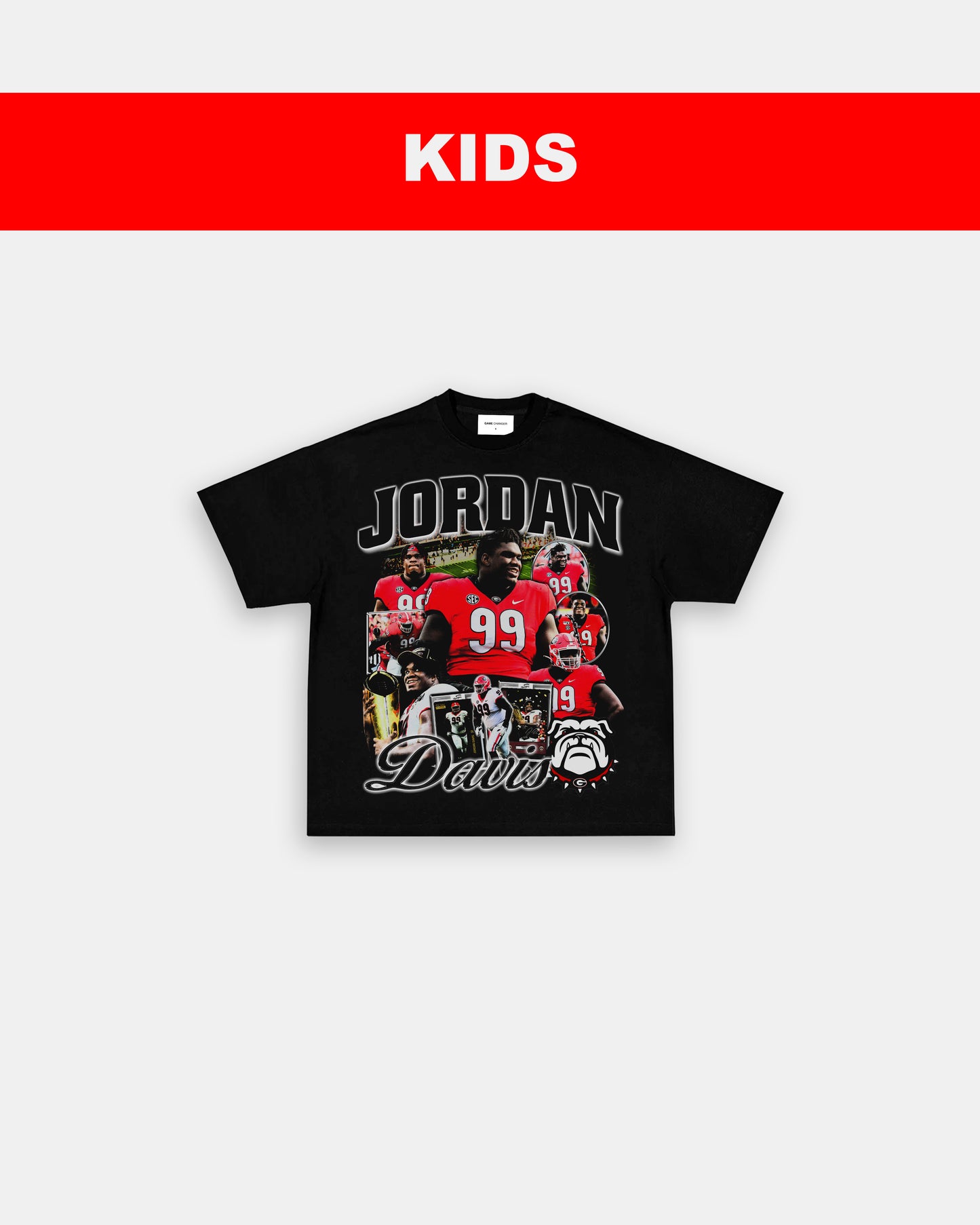 JORDAN DAVIS - UGA - KIDS TEE