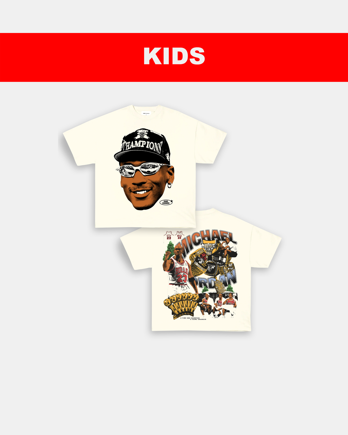 JORDAN V4 - KIDS TEE - [DS]