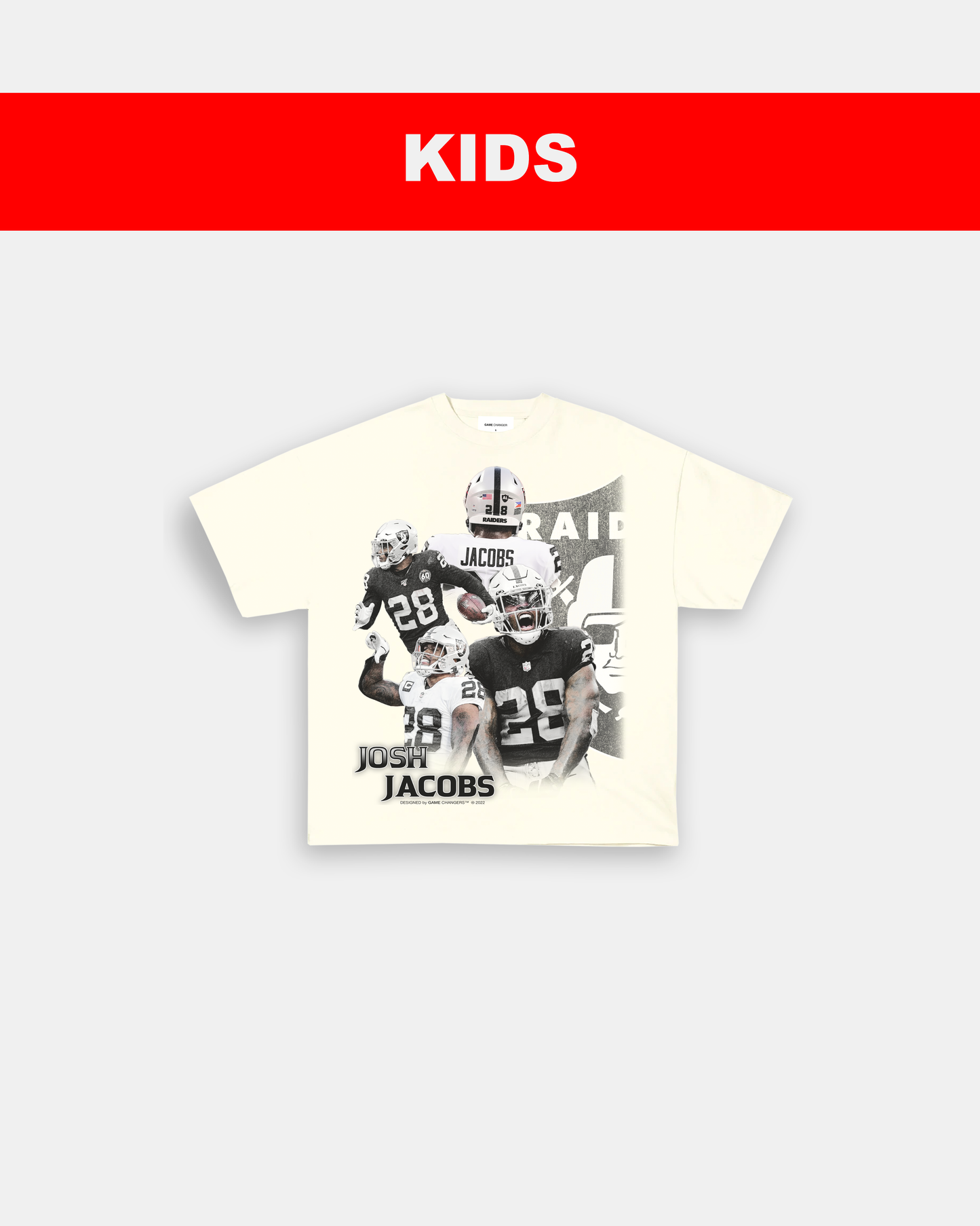 JOSH JACOBS - KIDS TEE