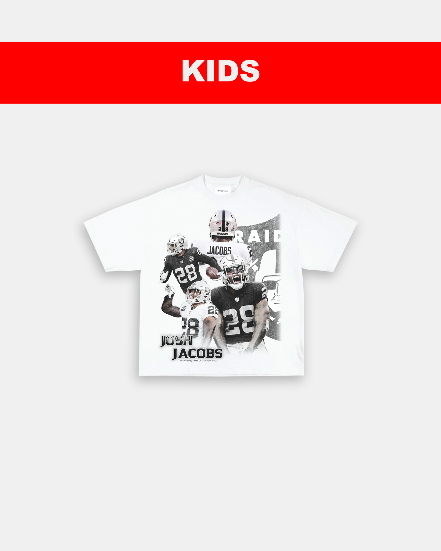 JOSH JACOBS - KIDS TEE