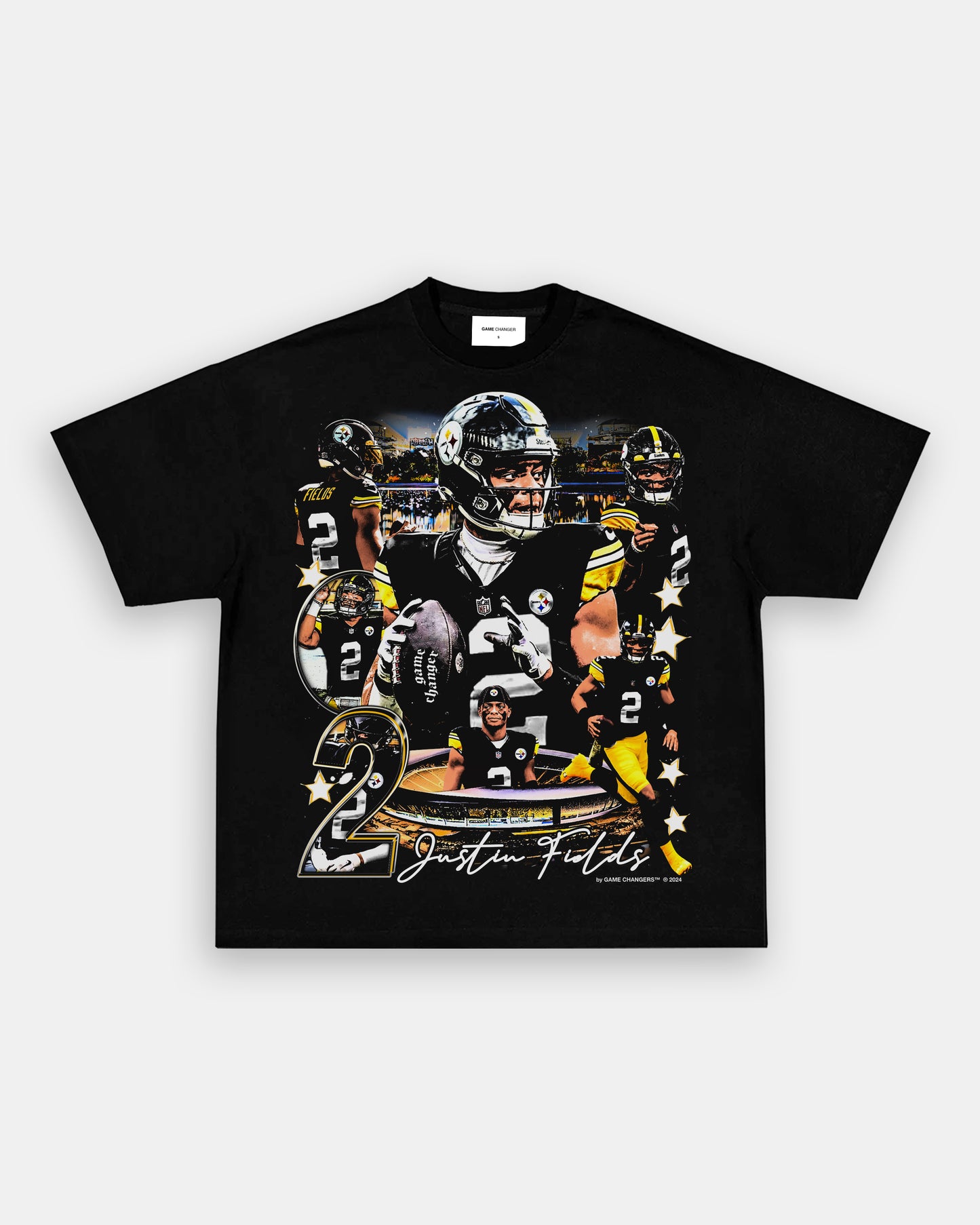 JUSTIN FIELDS - STEELERS TEE