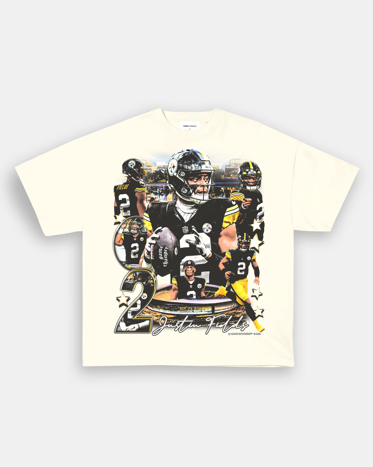 JUSTIN FIELDS - STEELERS TEE