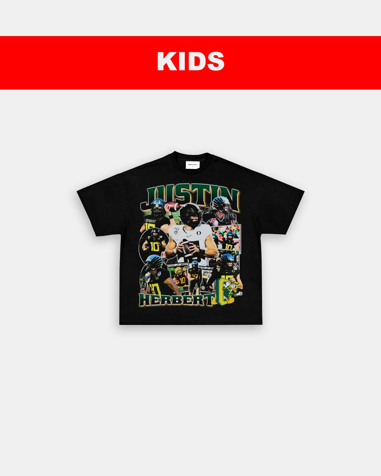 JUSTIN HERBERT - OREGON - KIDS TEE