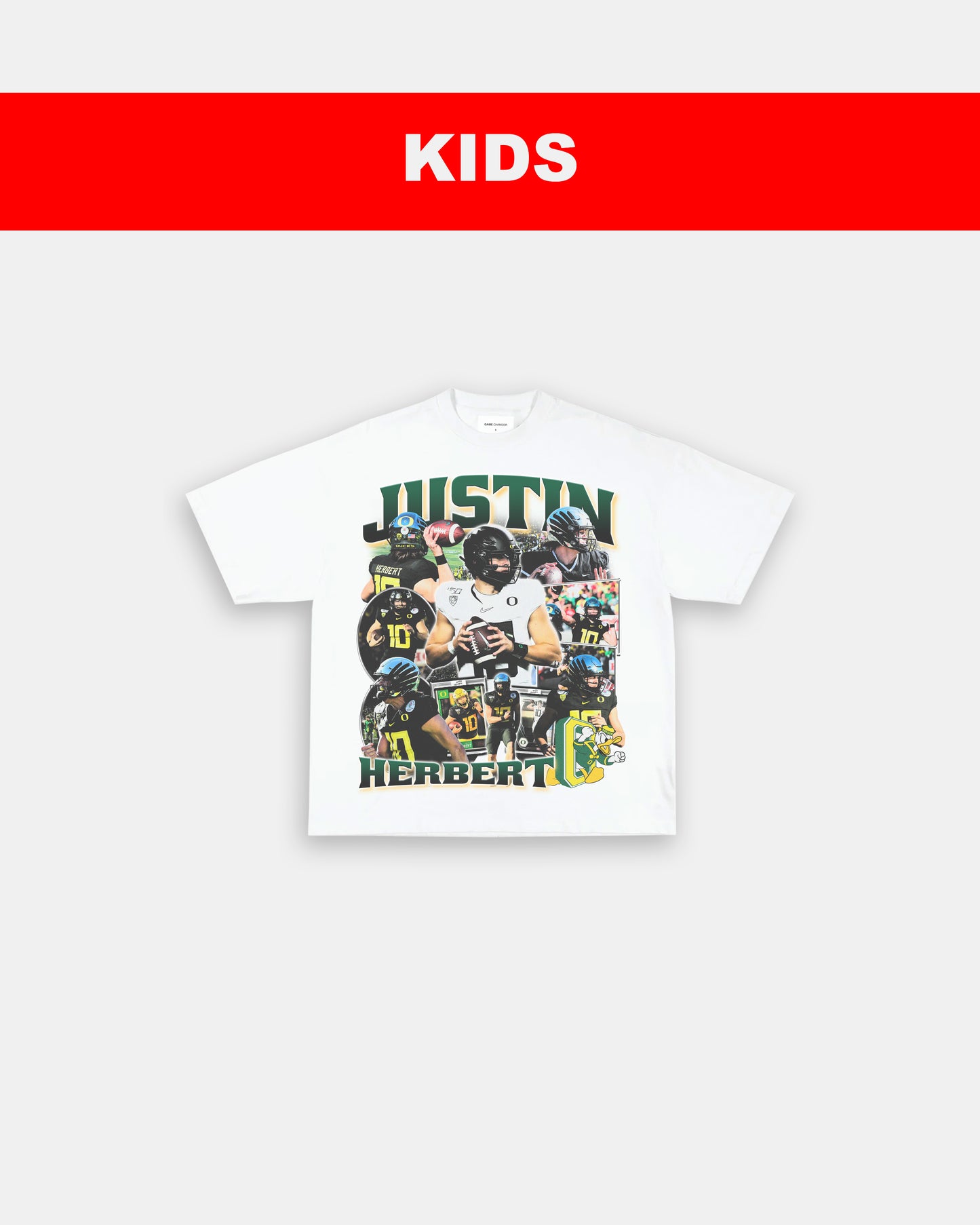 JUSTIN HERBERT - OREGON - KIDS TEE