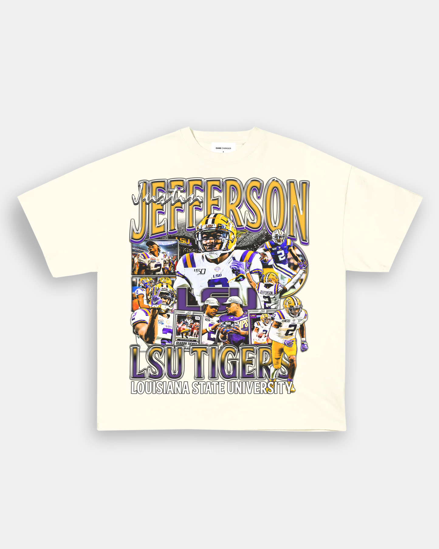 JUSTIN JEFFERSON - LSU TEE