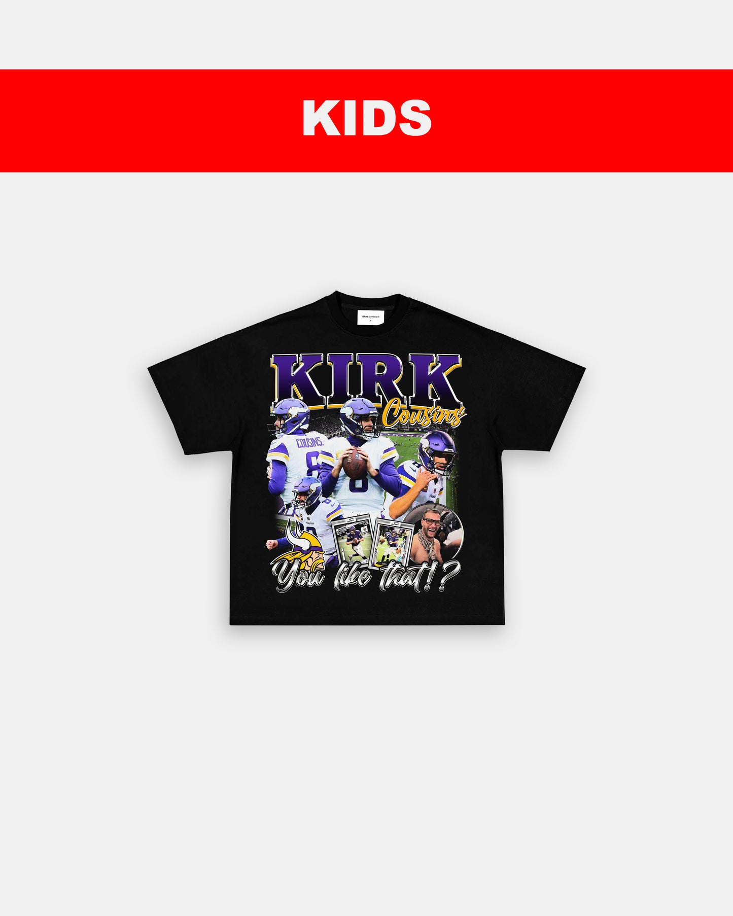 KIRK COUSINS - KIDS TEE