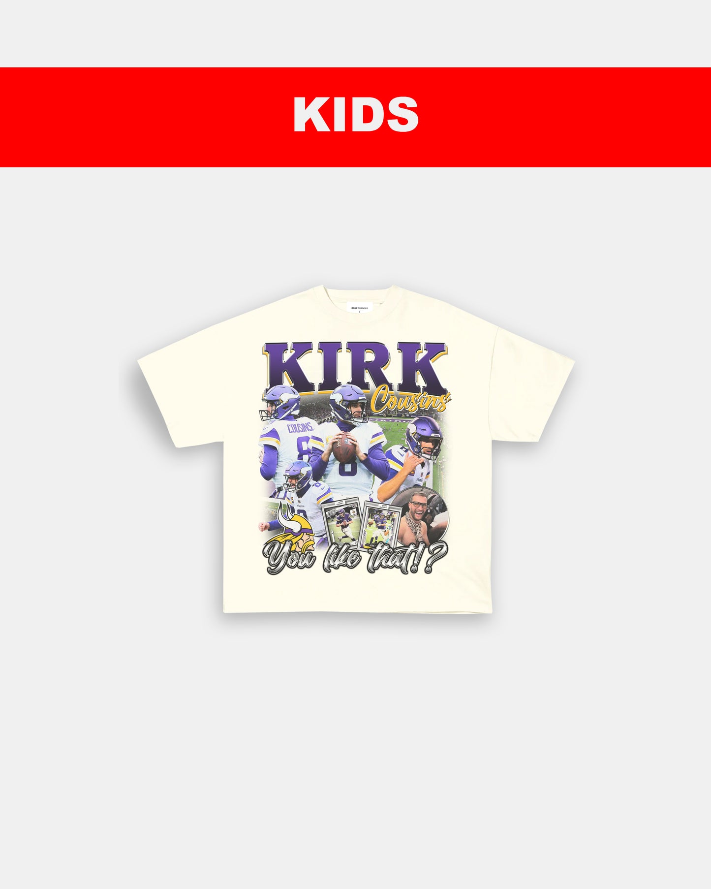 KIRK COUSINS - KIDS TEE