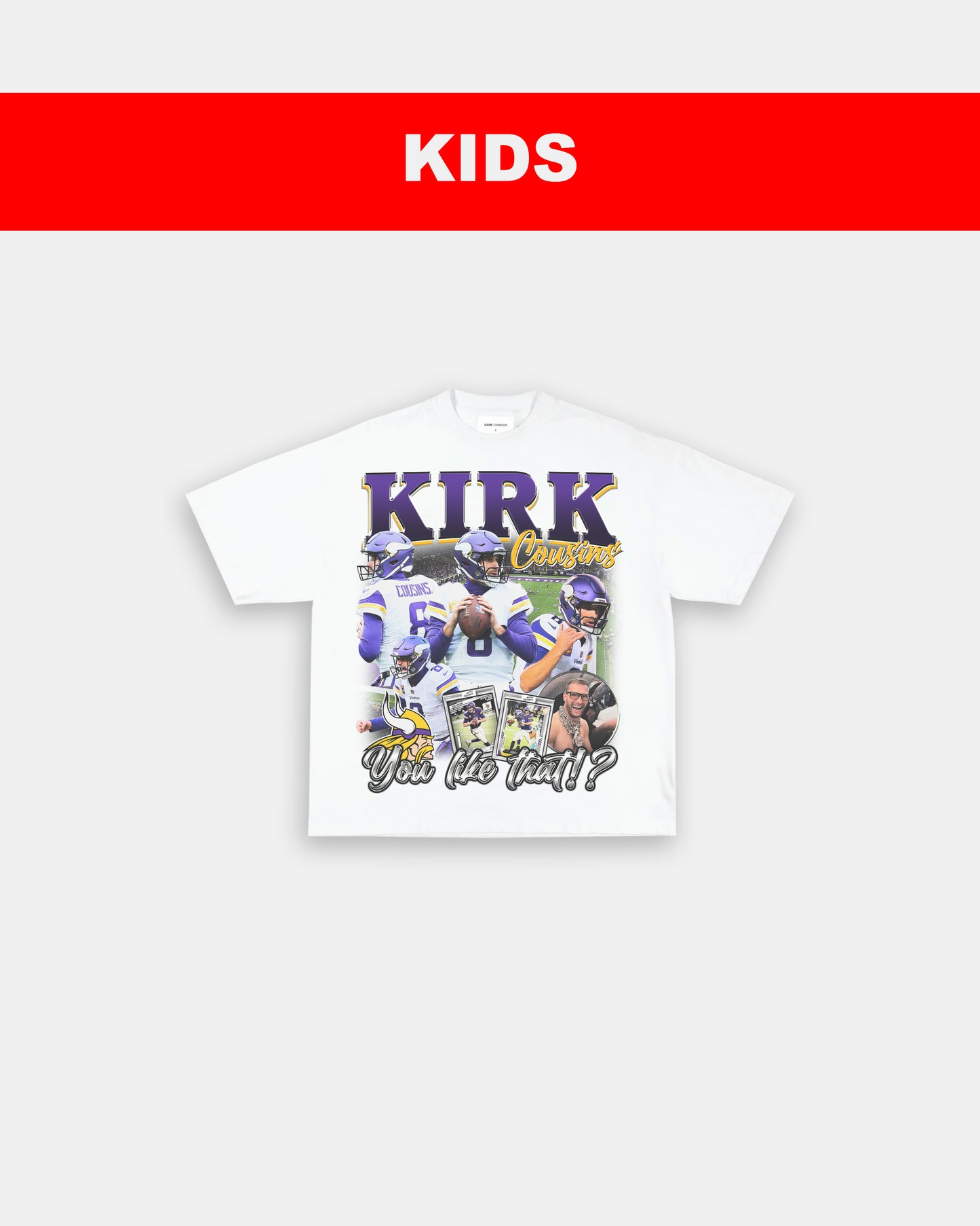 KIRK COUSINS - KIDS TEE