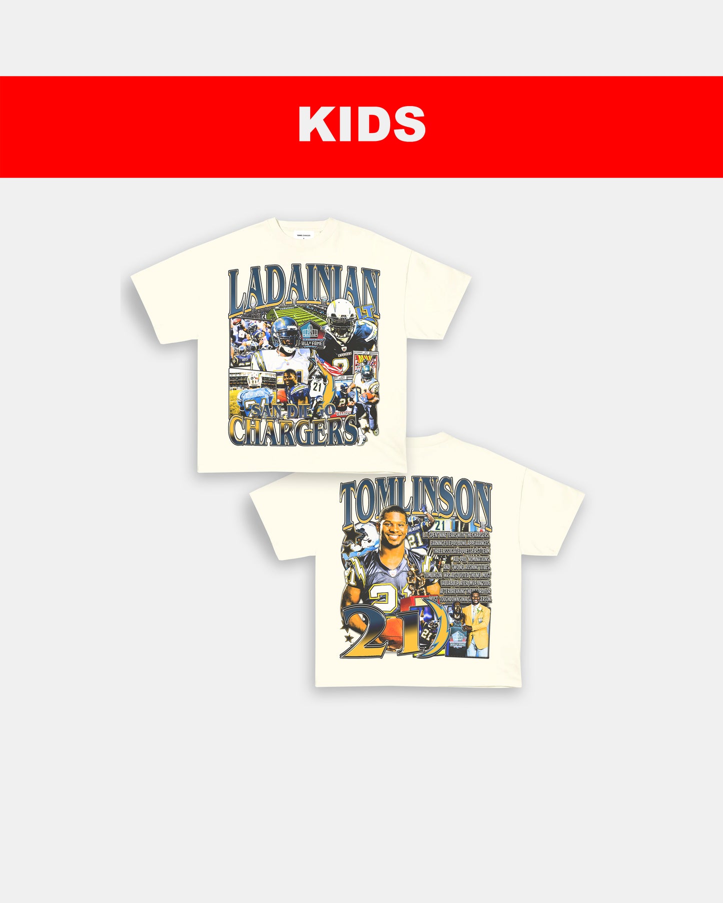 LADAINIAN TOMLINSON 2 DS - KIDS TEE [DS]