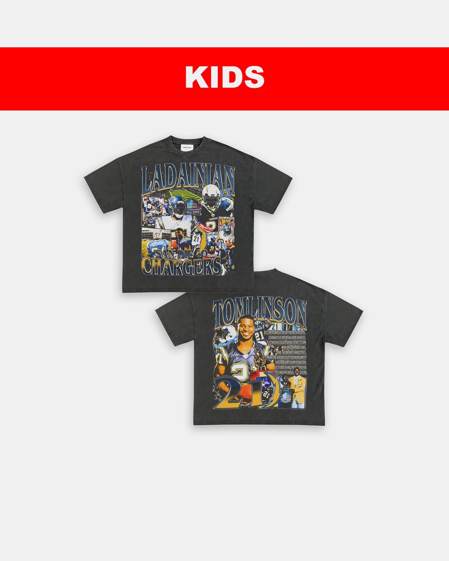 LADAINIAN TOMLINSON 2 DS - KIDS TEE [DS]