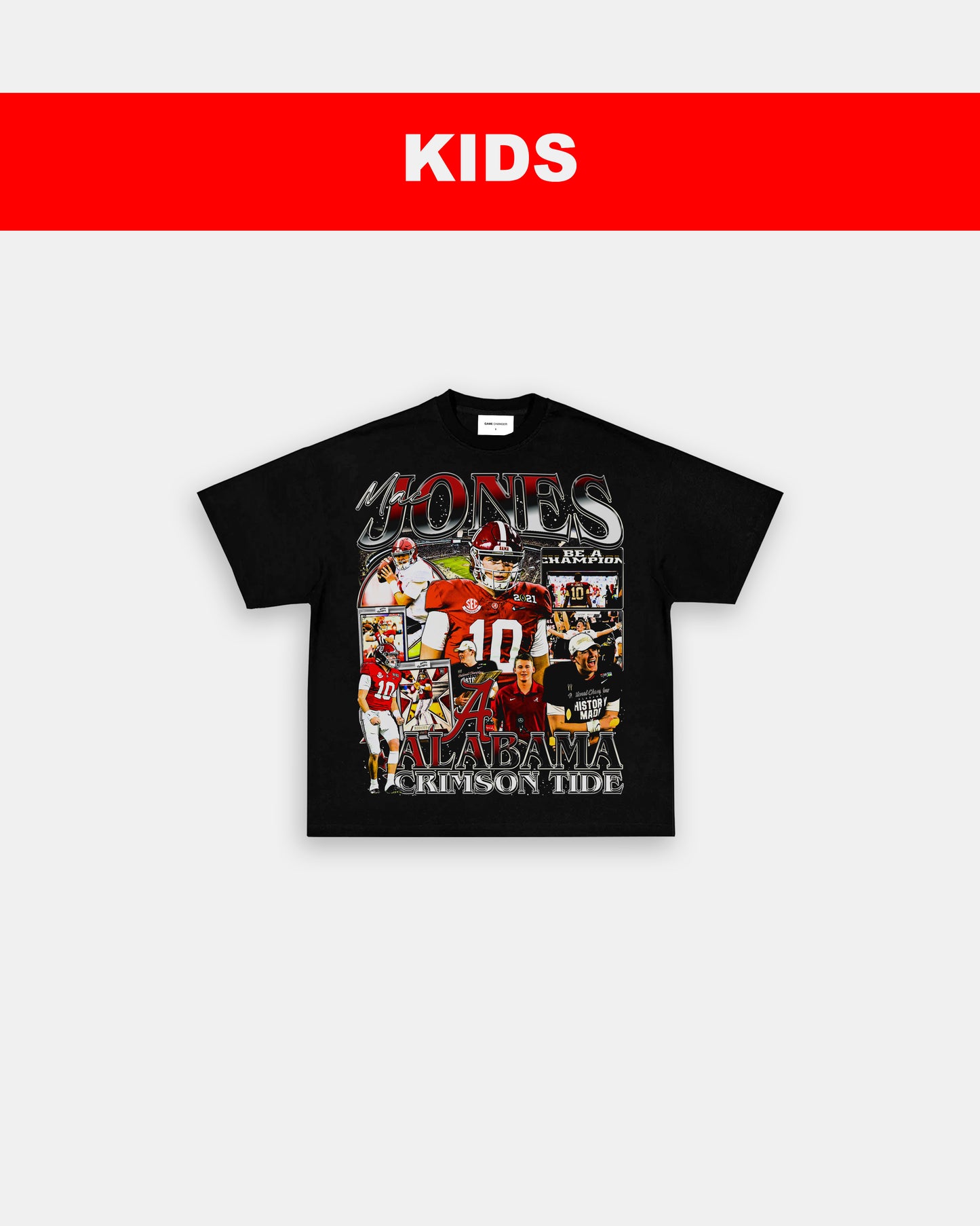 MAC JONES - ALABAMA - KIDS TEE