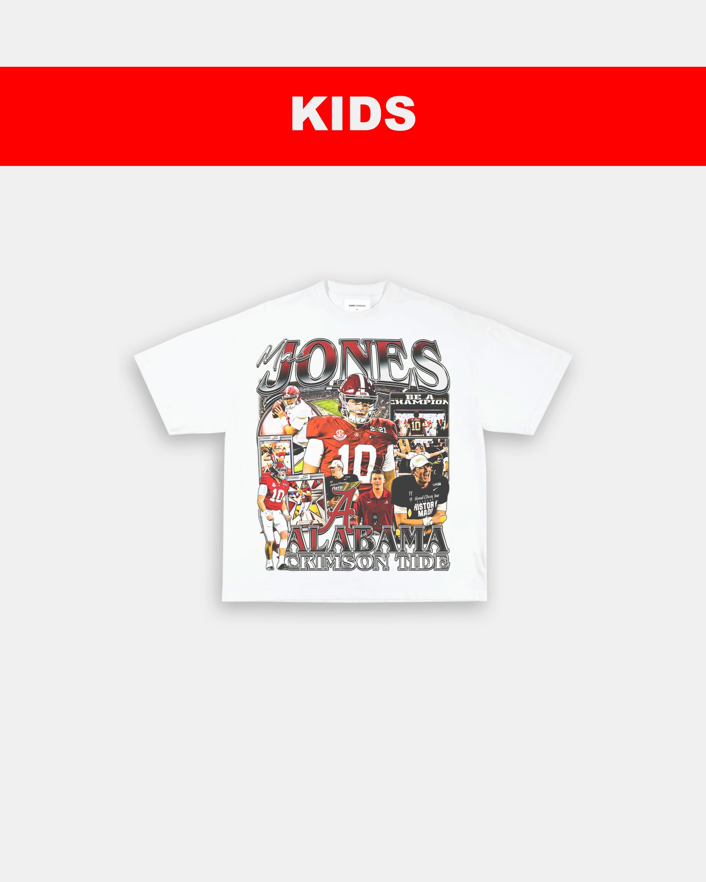 MAC JONES - ALABAMA - KIDS TEE