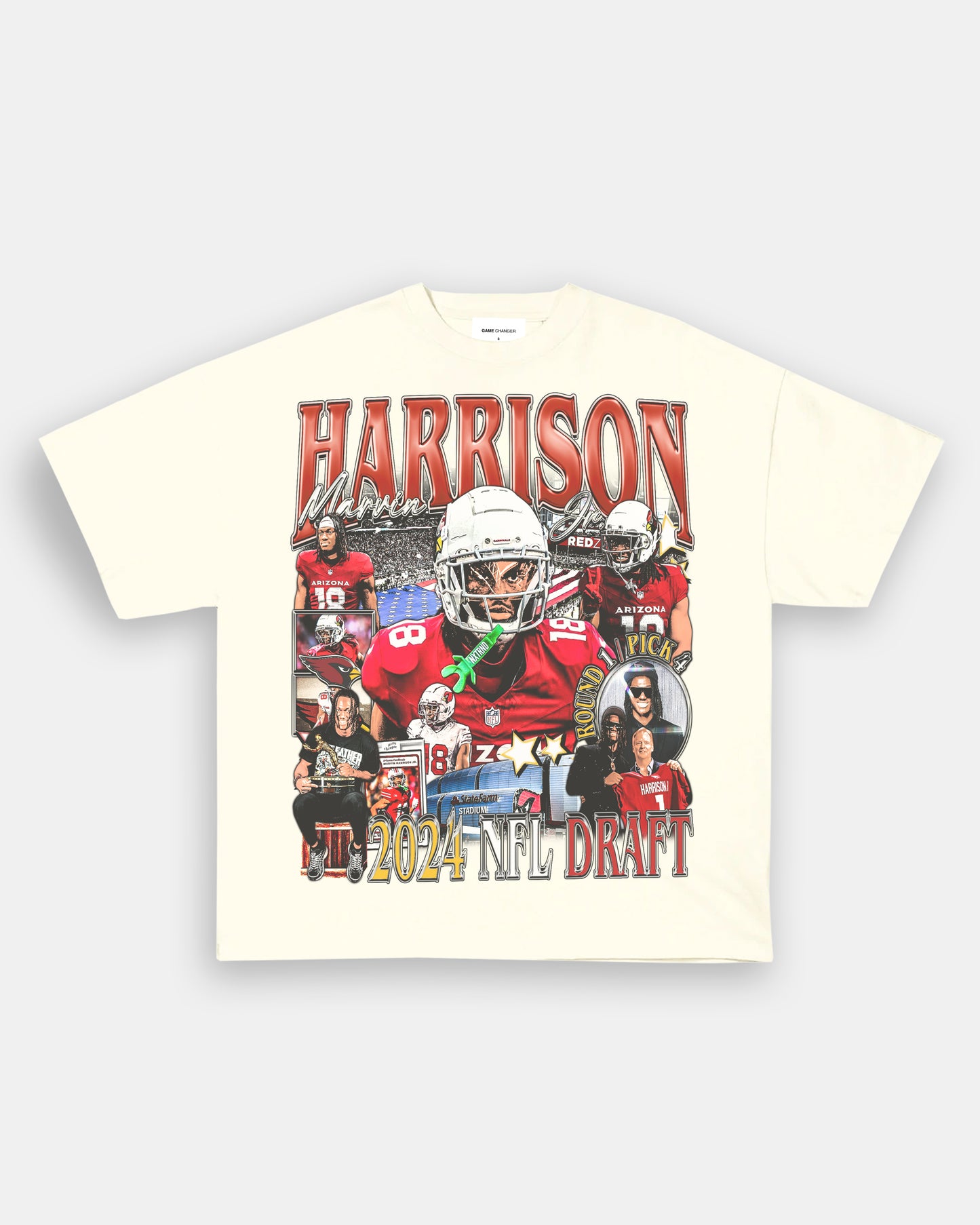 MARVIN HARRISON JR - CARDINALS TEE