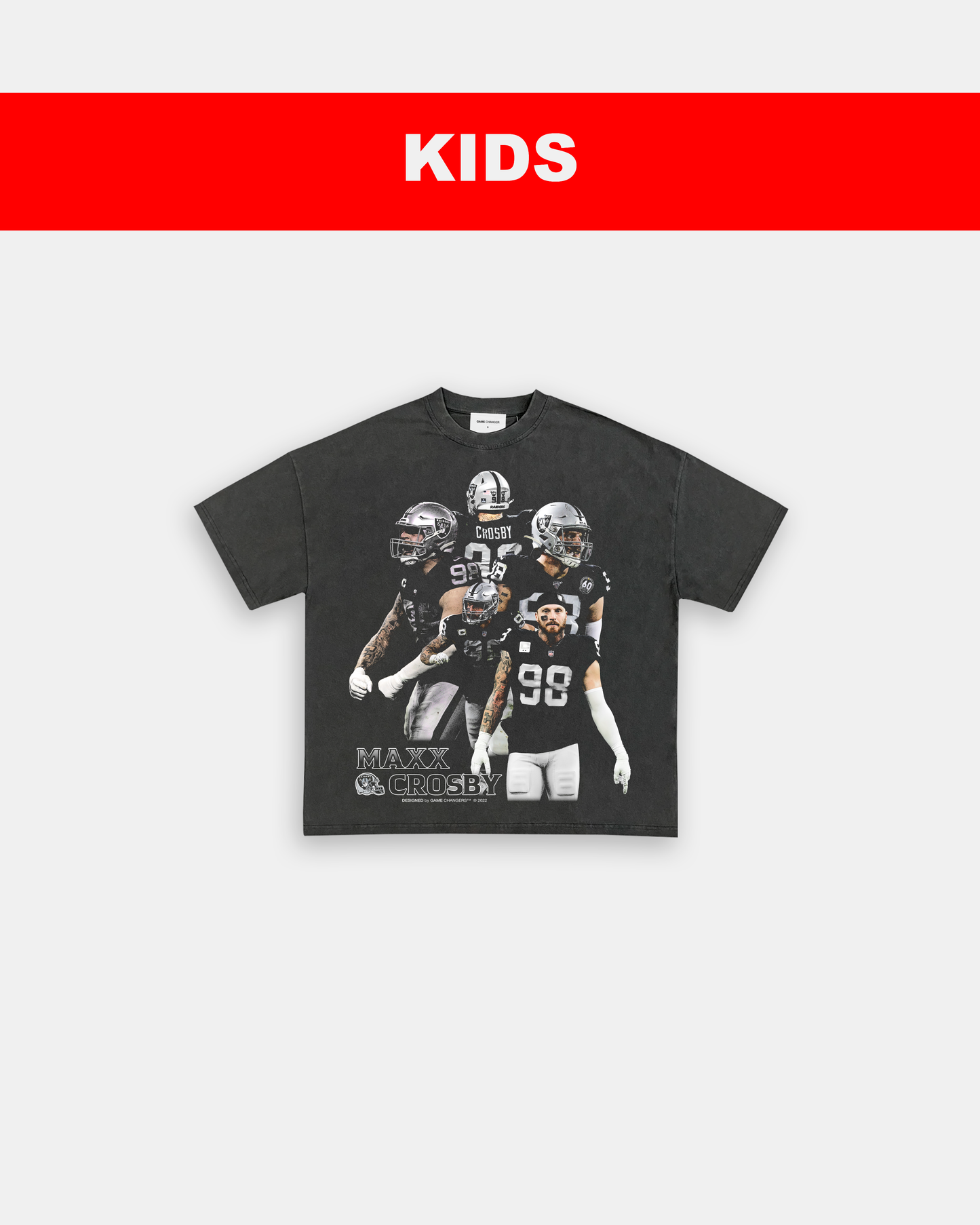 MAXX CROSBY - KIDS TEE