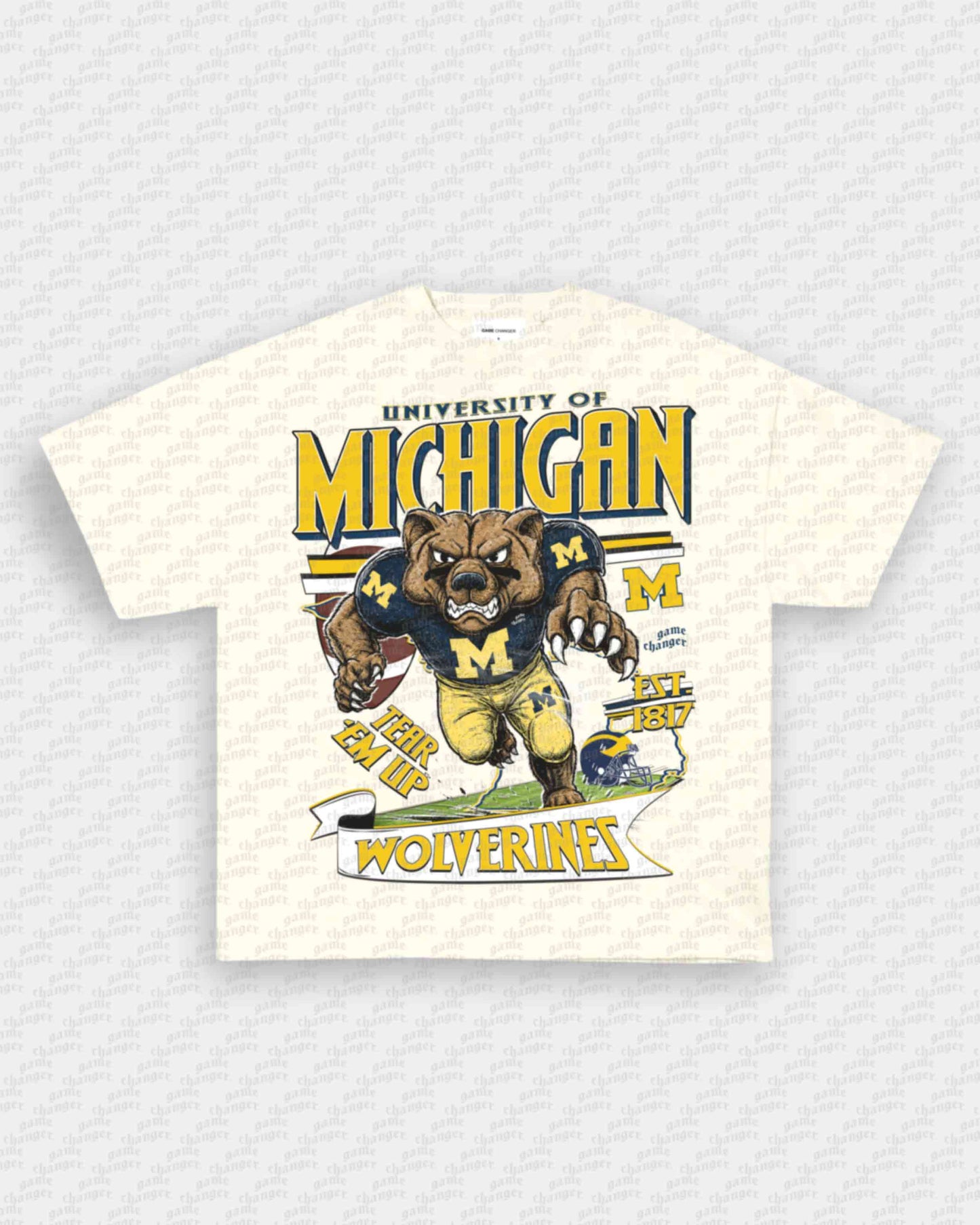 MICHIGAN FOOTBALL TEE