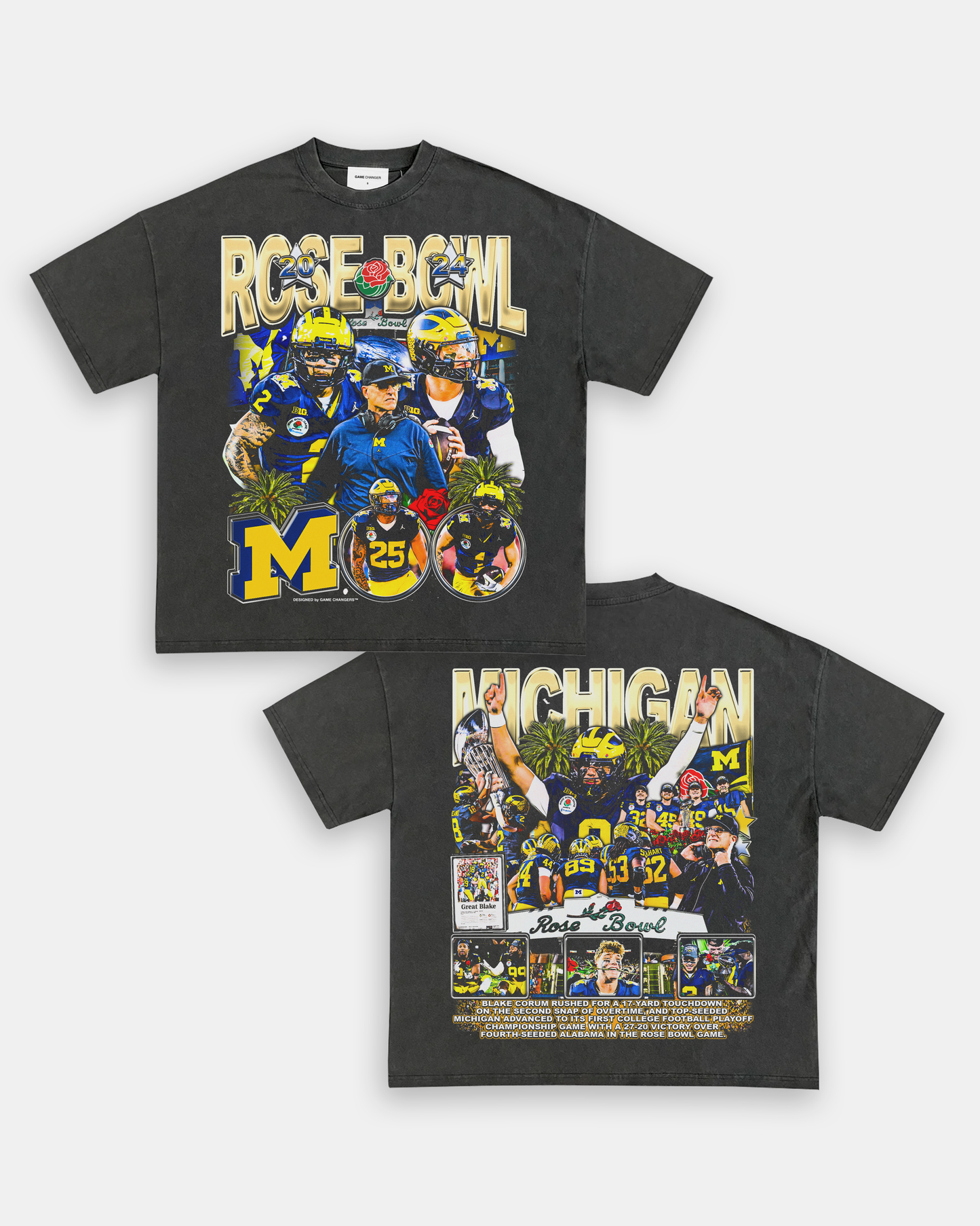 MICHIGAN - ROSE BOWL TEE - [DS]