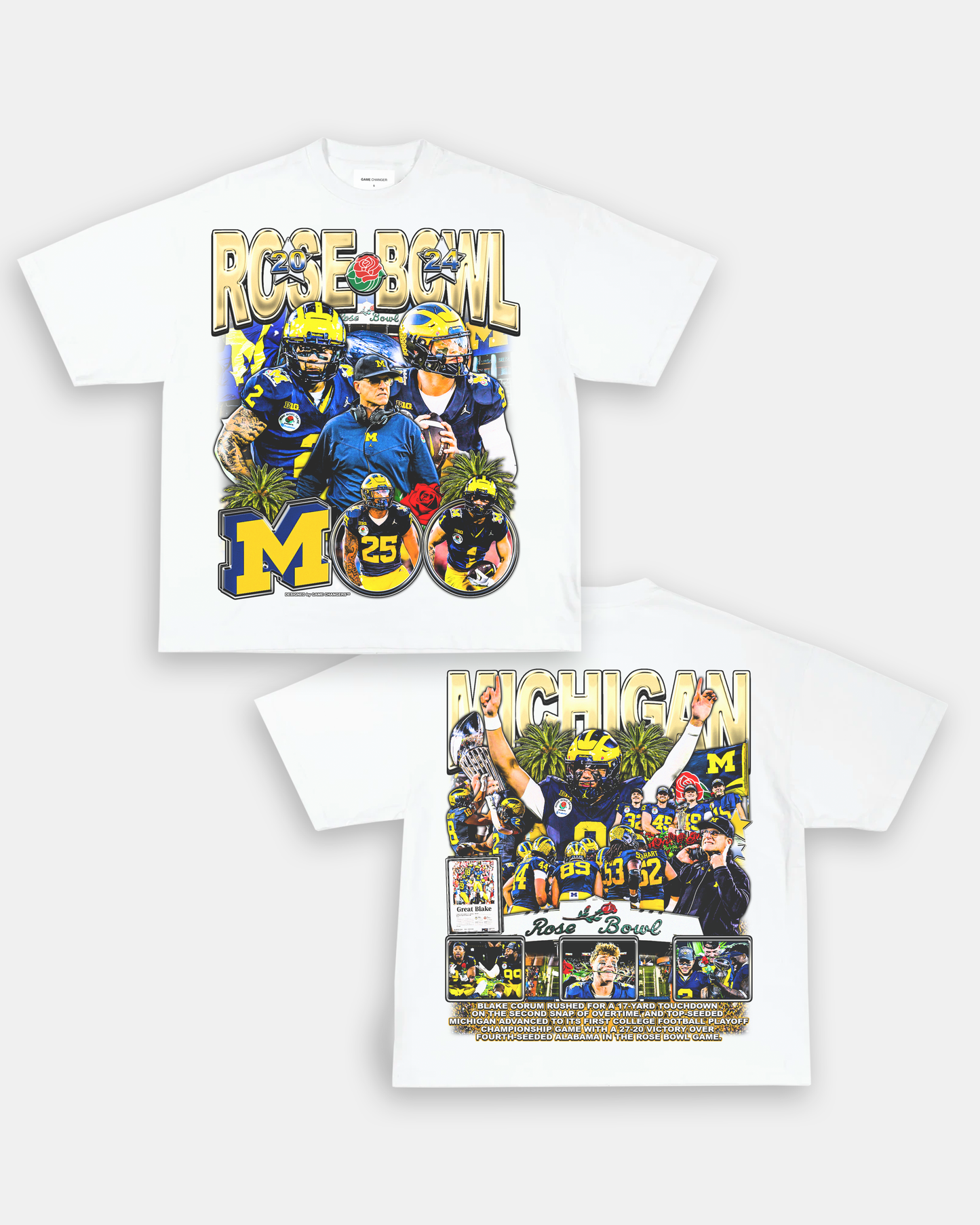 MICHIGAN - ROSE BOWL TEE - [DS]