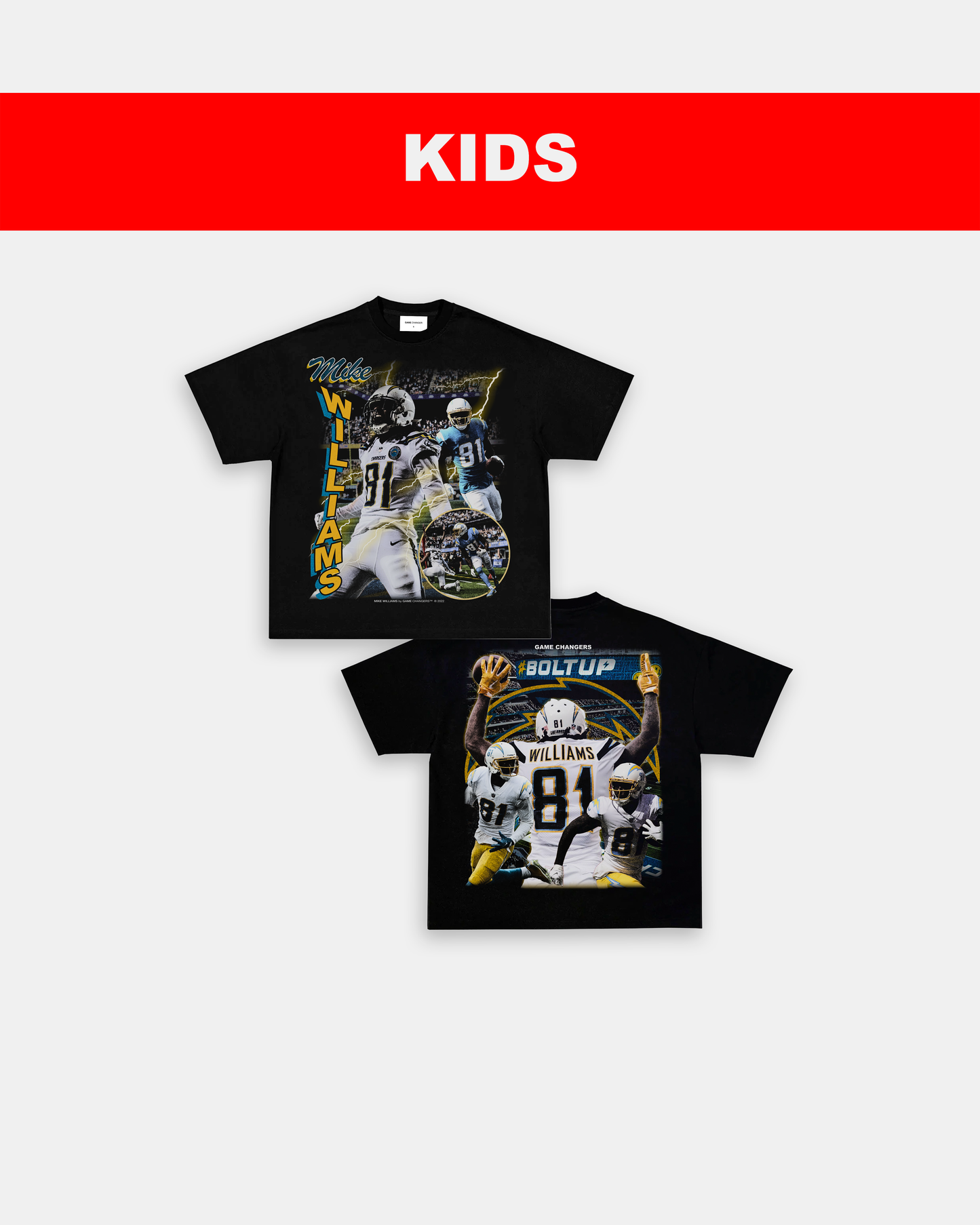 MIKE WILLIAMS - KIDS TEE [DS]